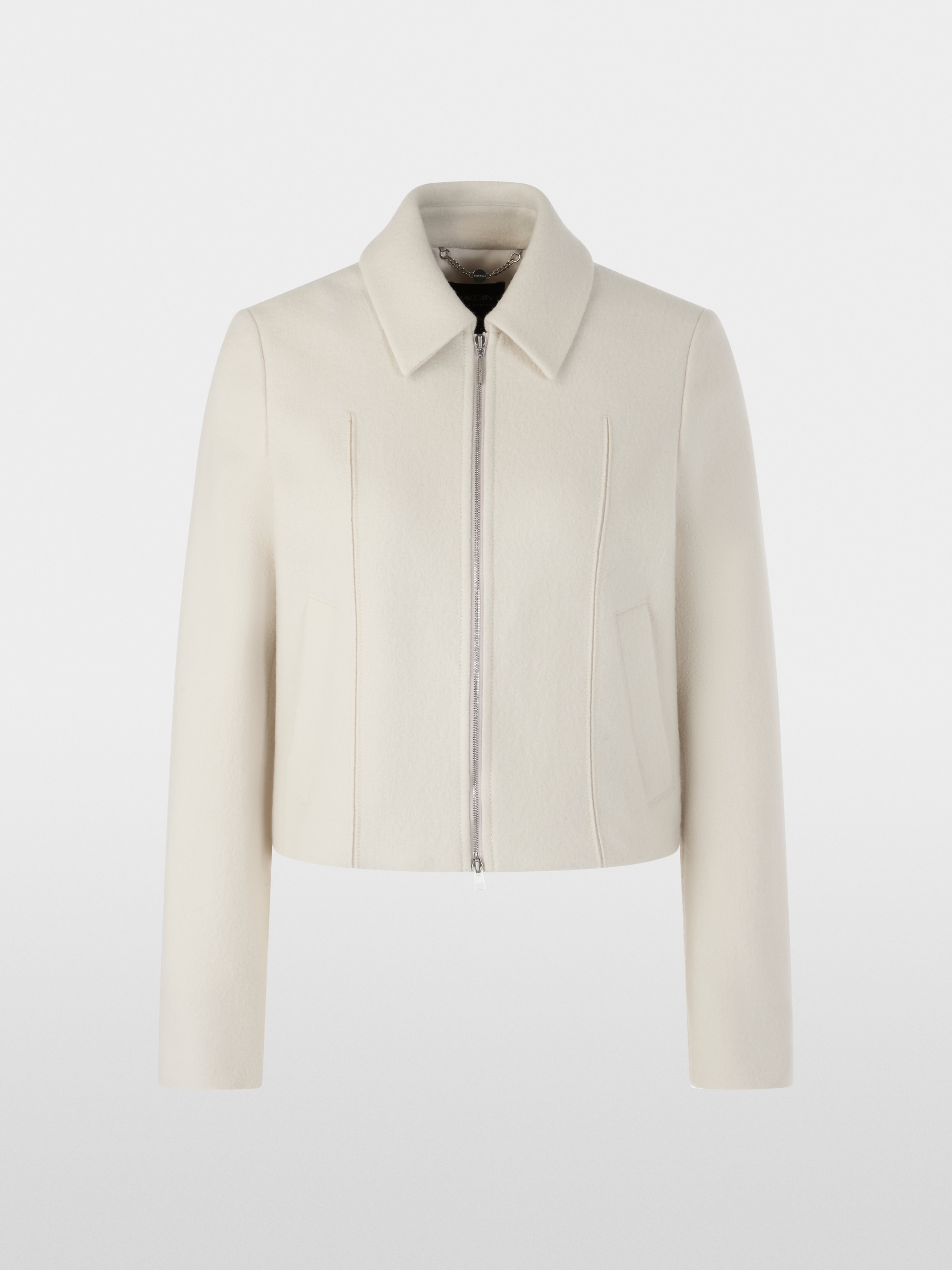 Veste en laine vierge Knitted in Germany