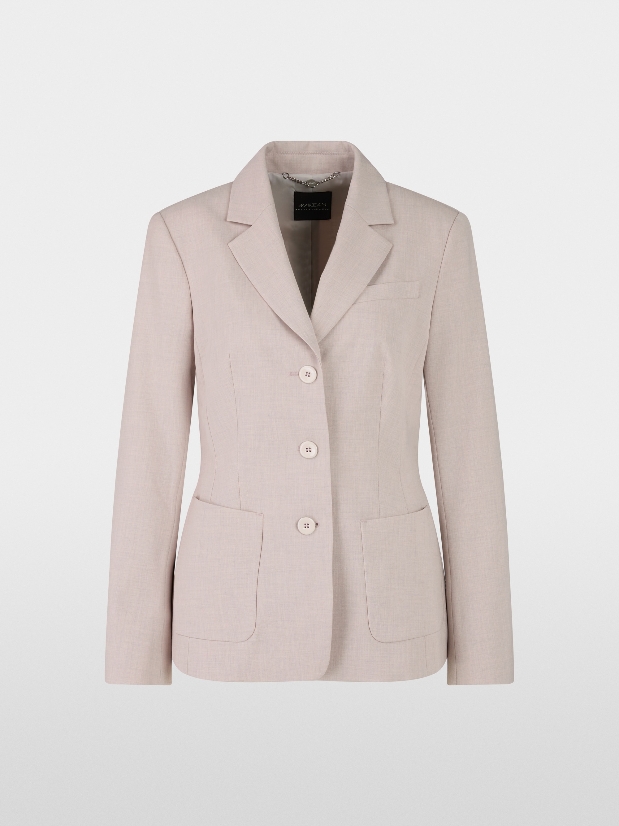 Blazer met opgestikte zakken