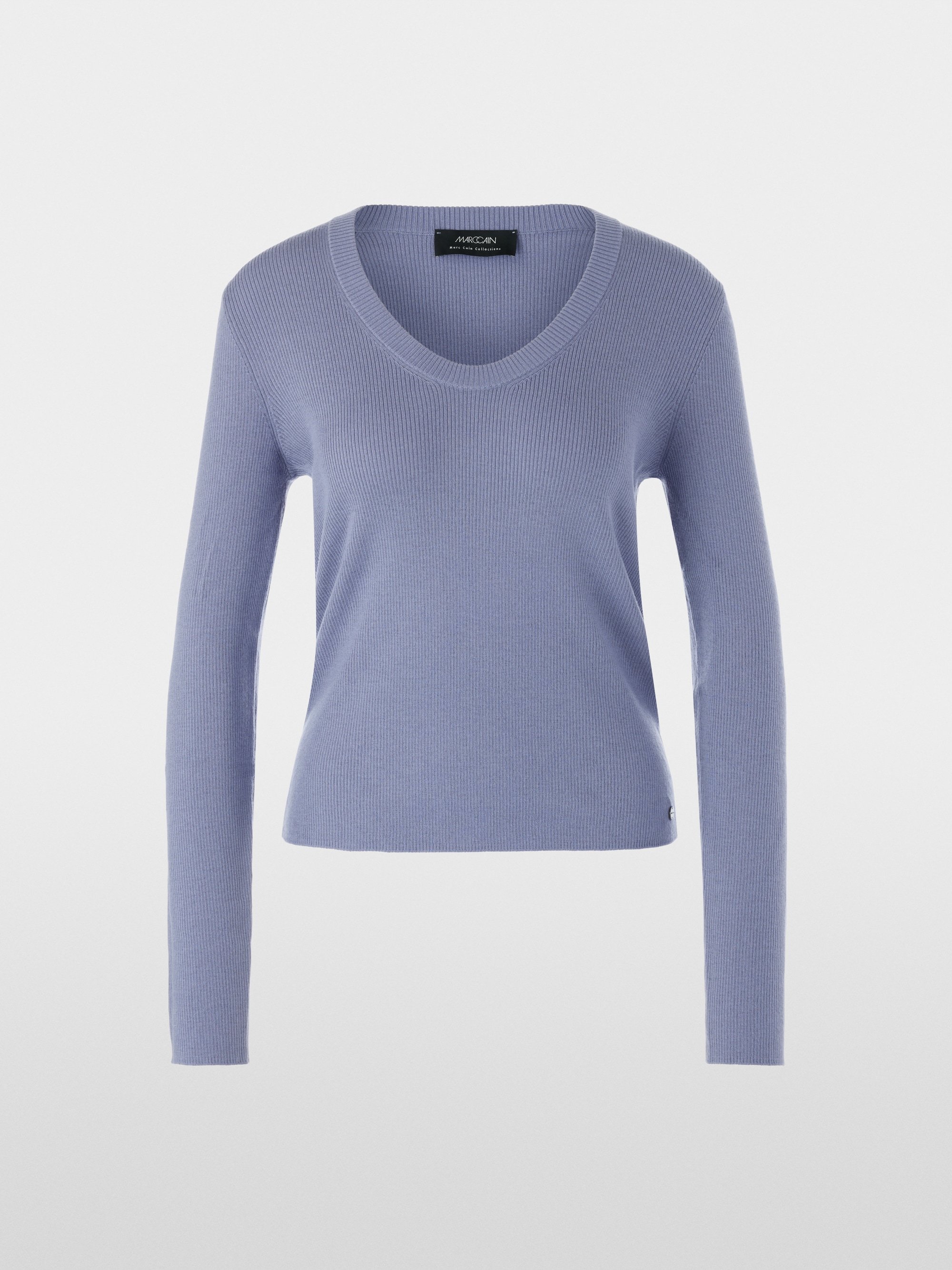 Rippstrick Pullover