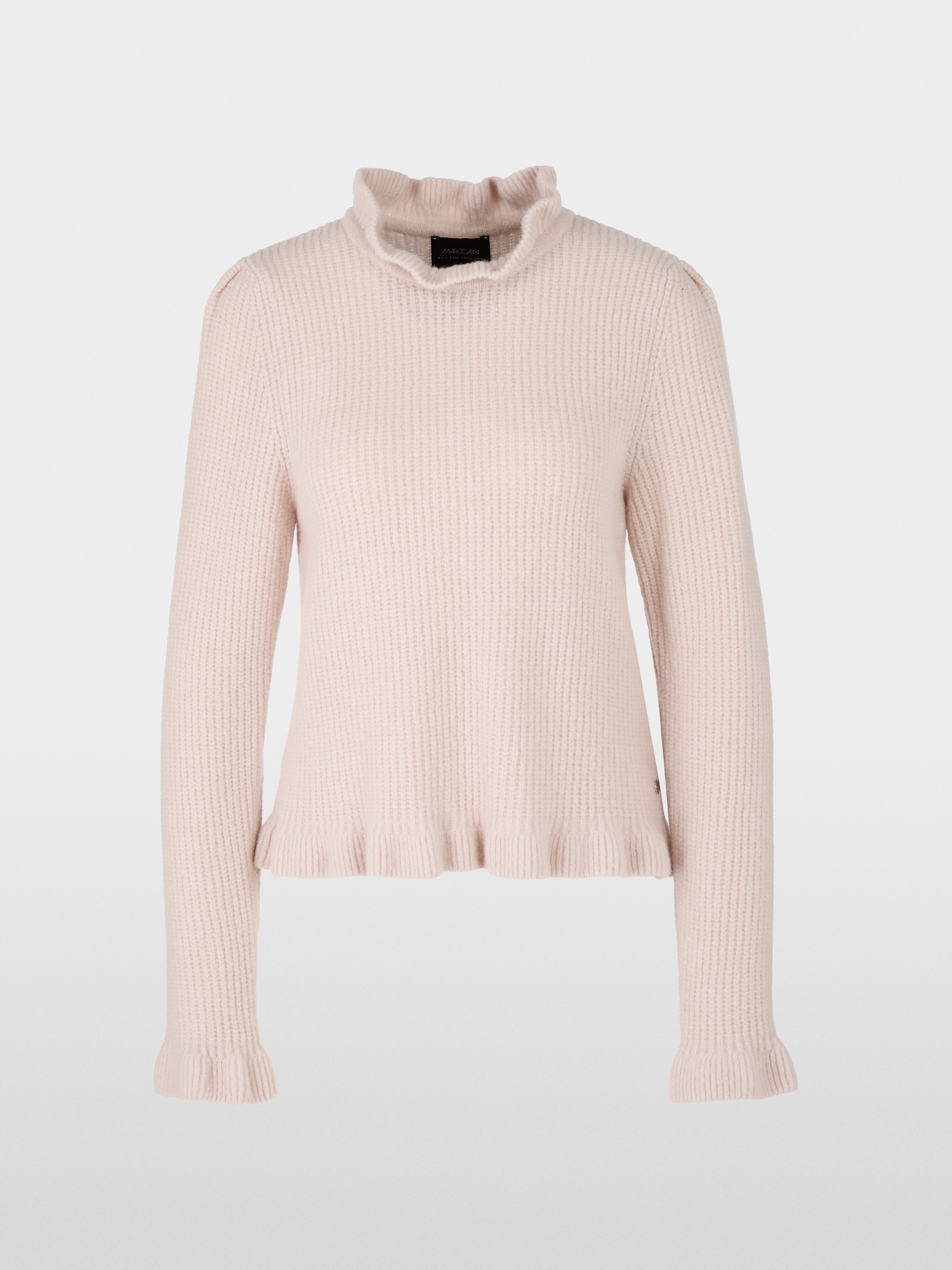 Trui met ruches, Knitted in Germany