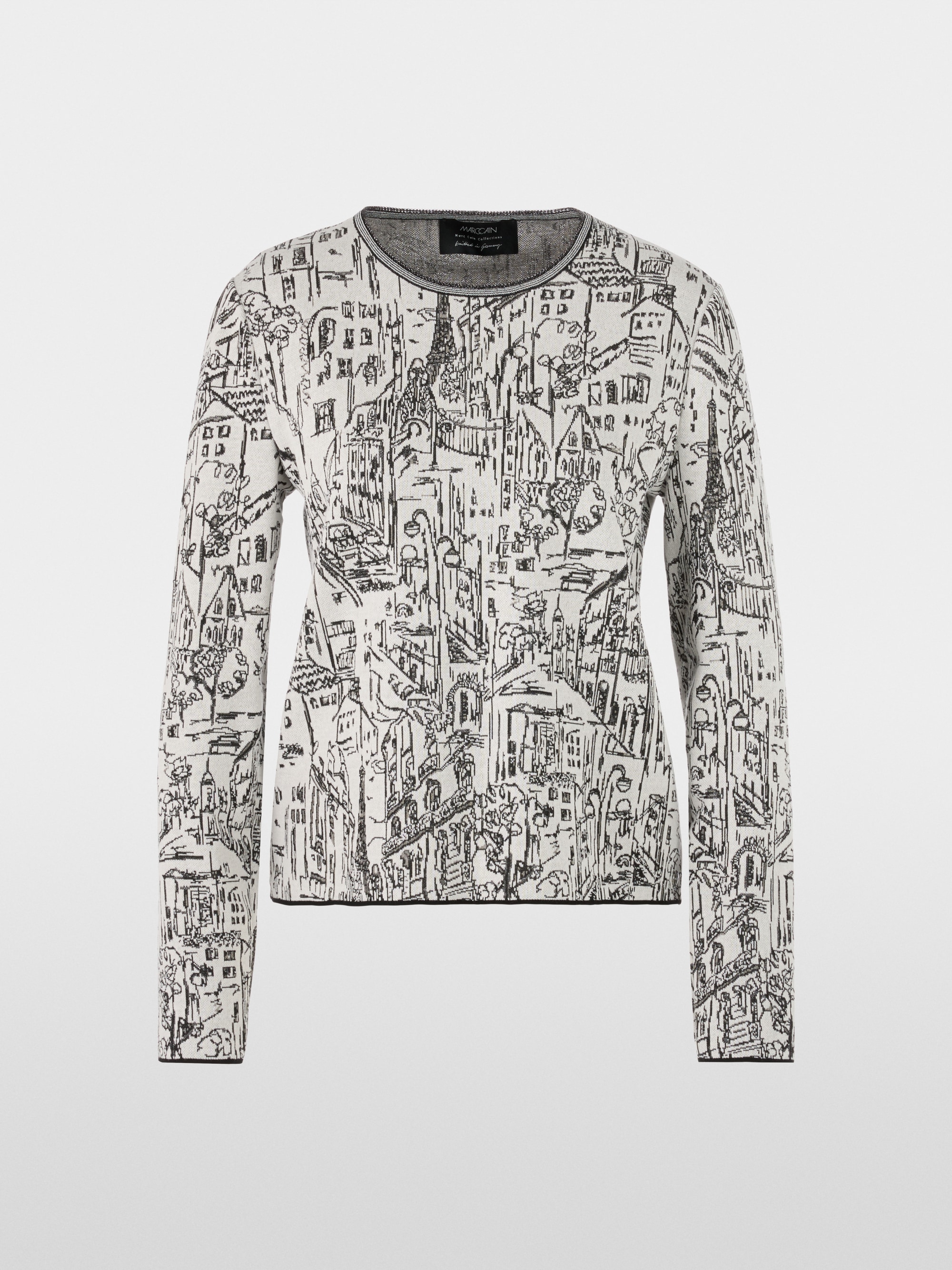 Pull en maille fine tricoté en Allemagne