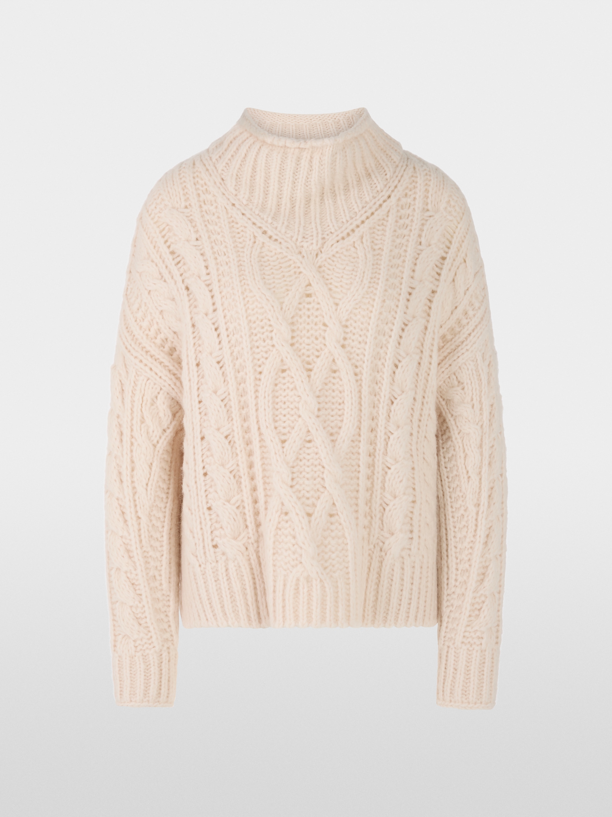 Tricoté en Allemagne Pull à motif torsadé
