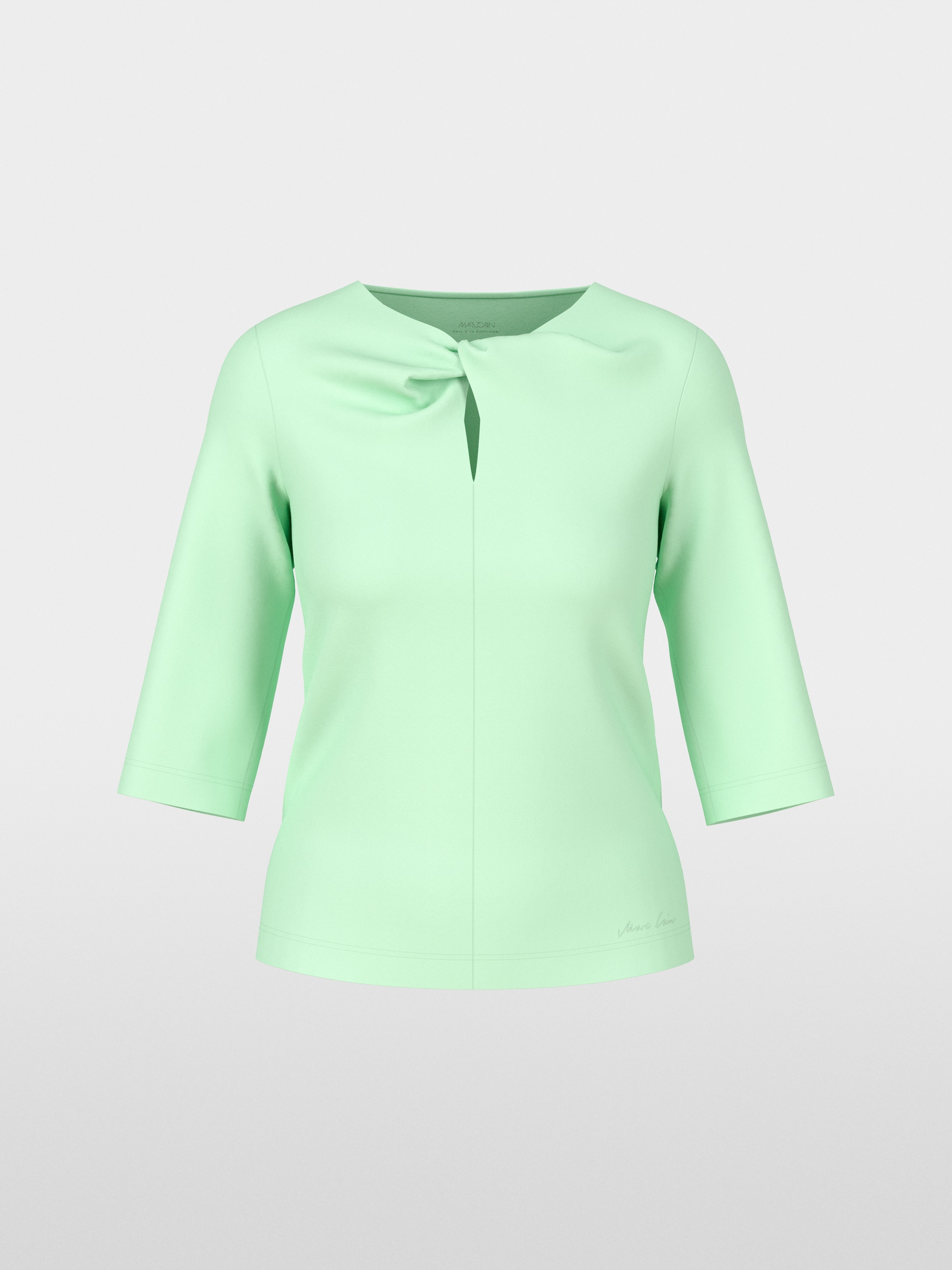 Shirt mit Knoten-Detail