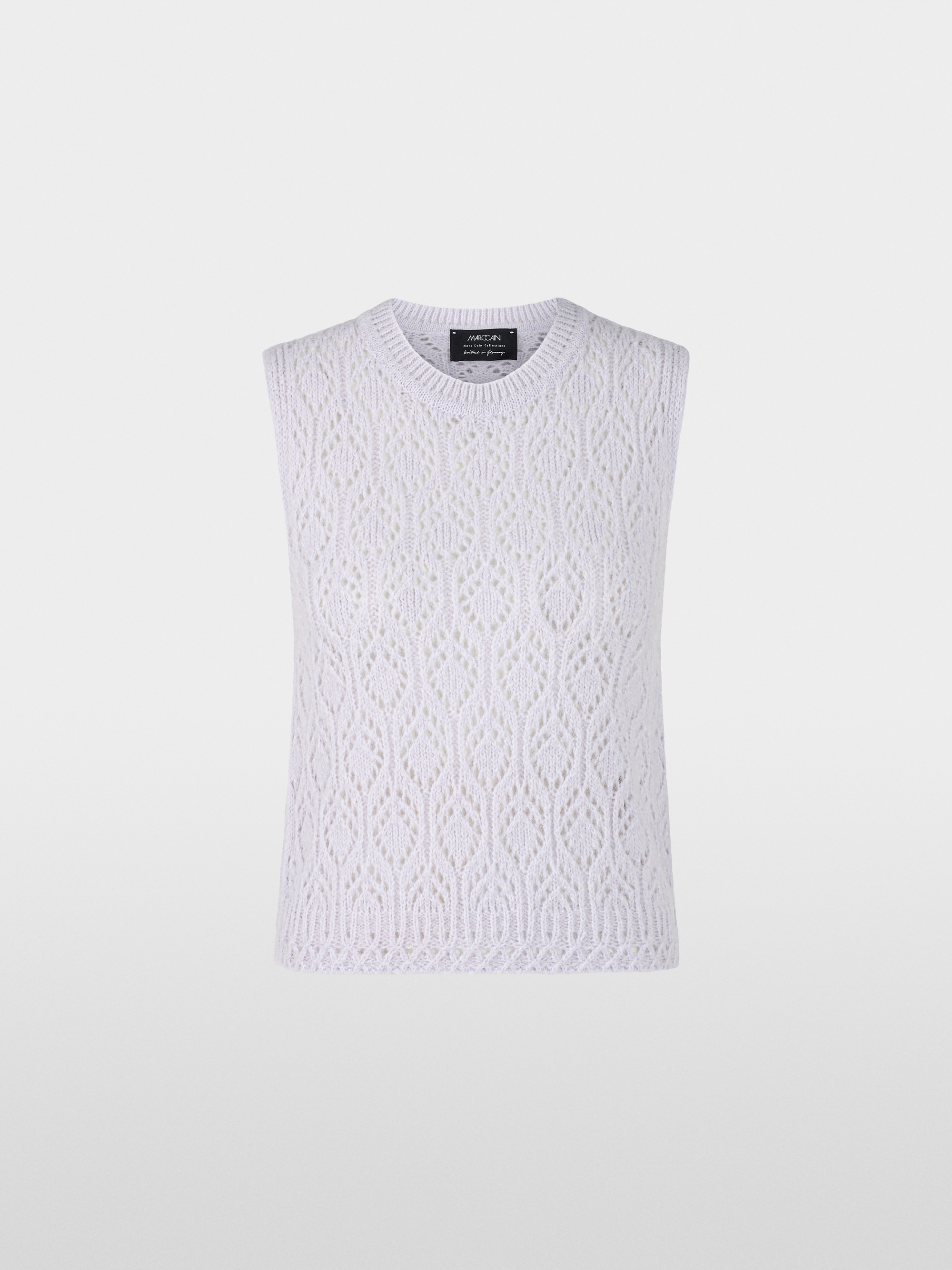 Lochstrick Top Knitted in Germany