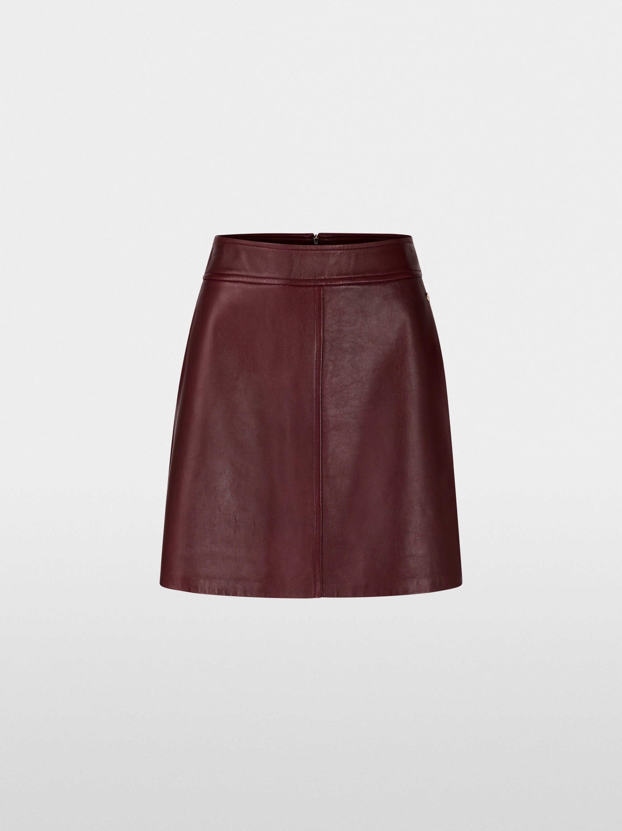 Mini-jupe en cuir