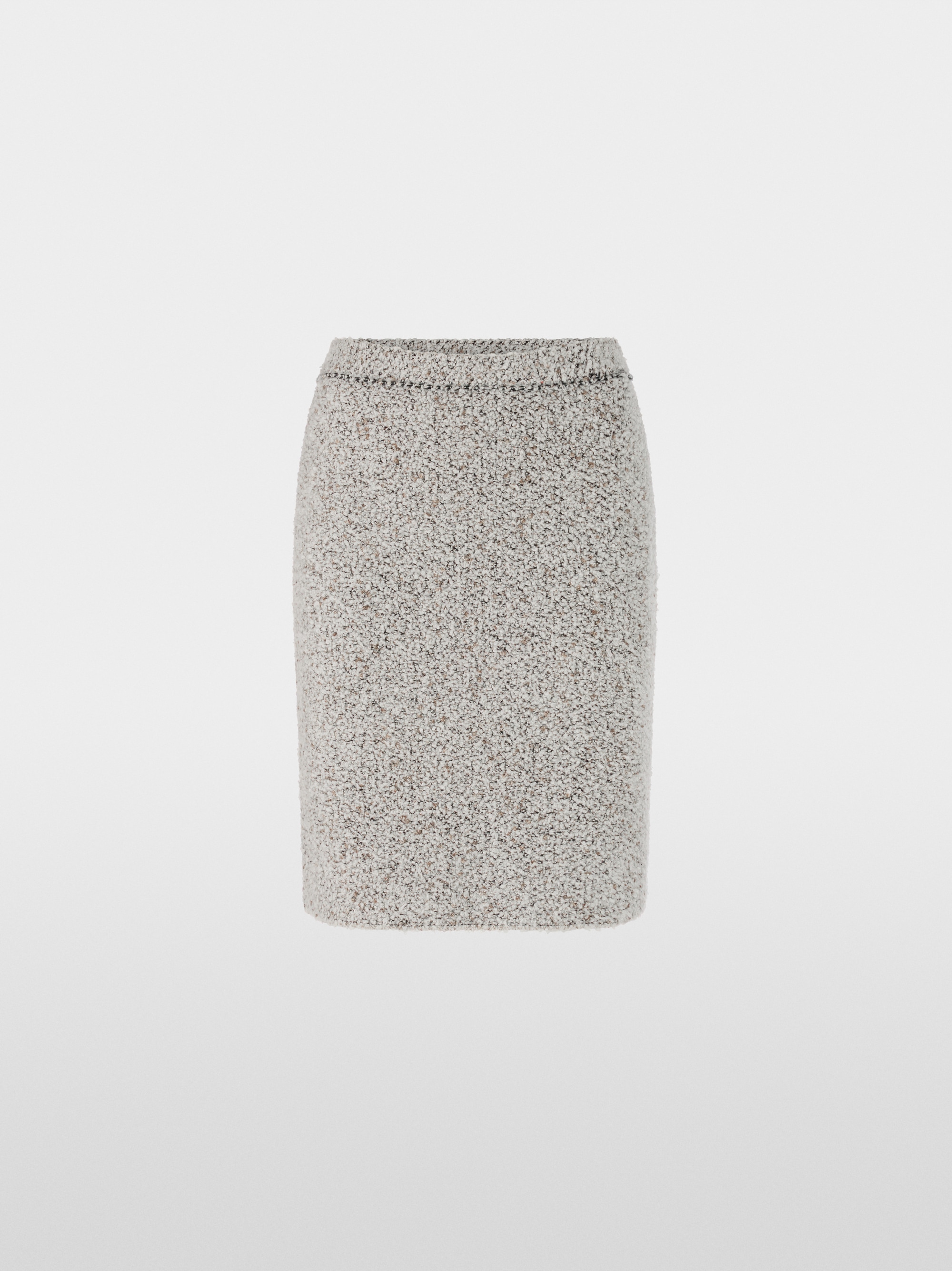 Knitted in Germany bouclé skirt