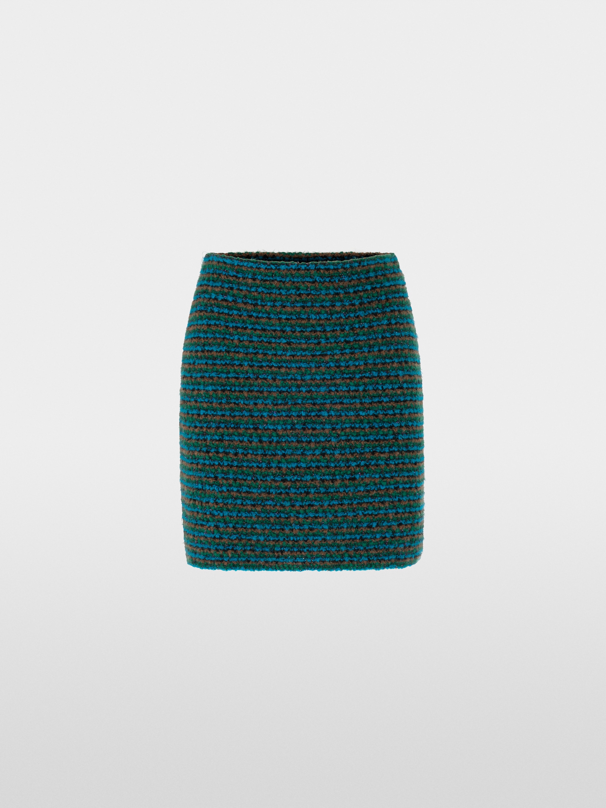 Knitted in Germany Rock mit Lurex