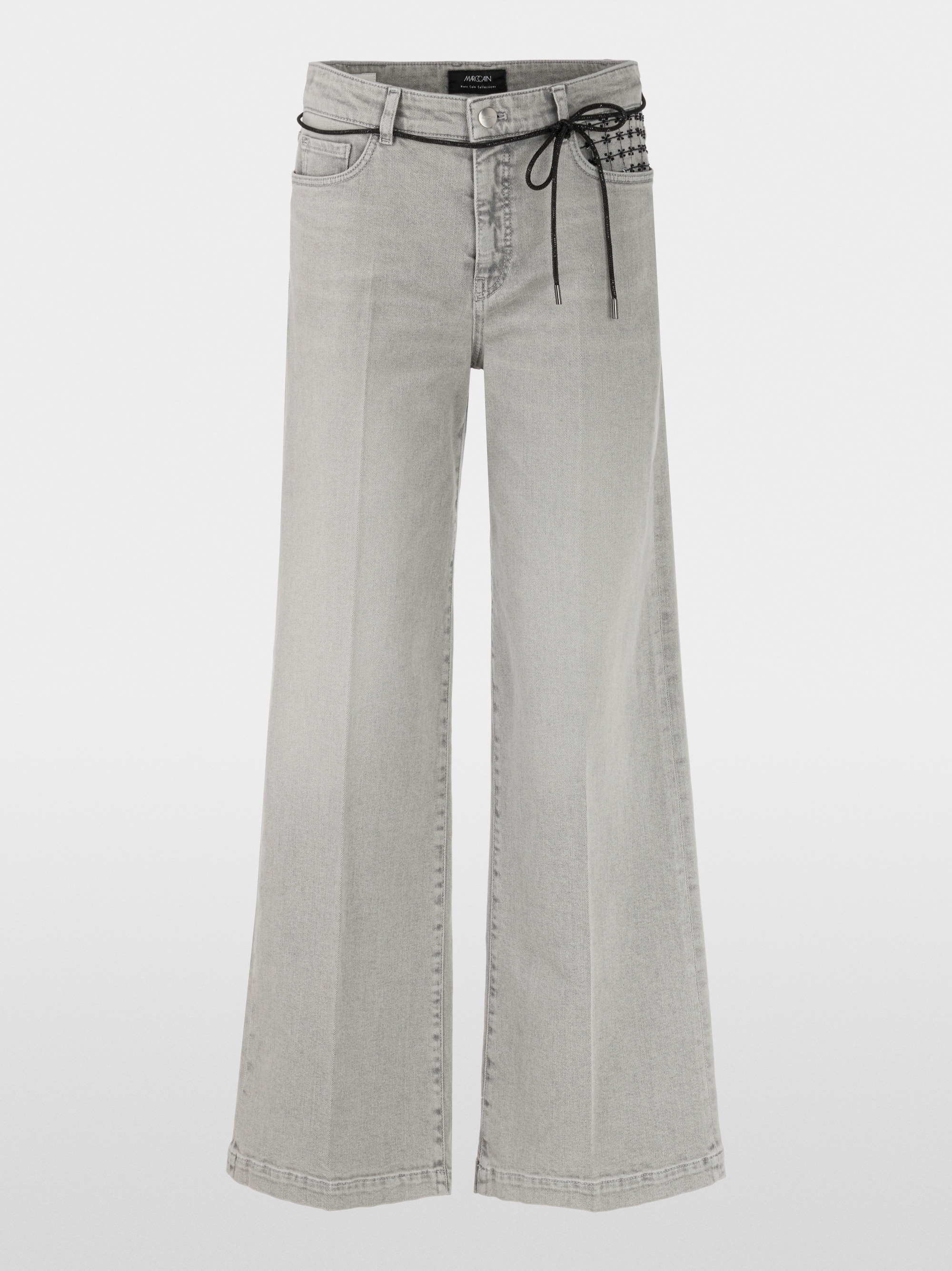 Jeans WARRI coupe large avec broderie