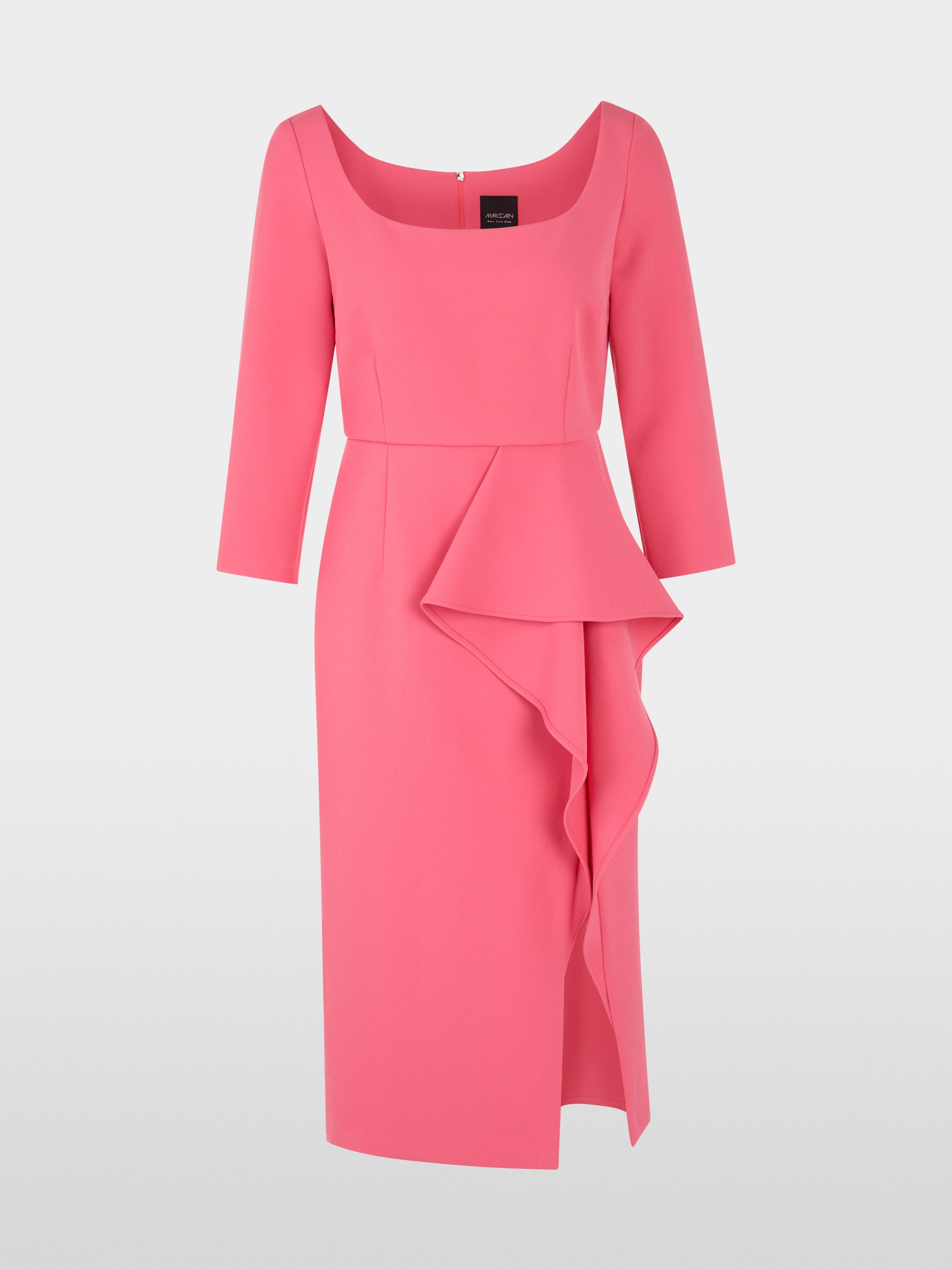 Kleid mit breitem Volant