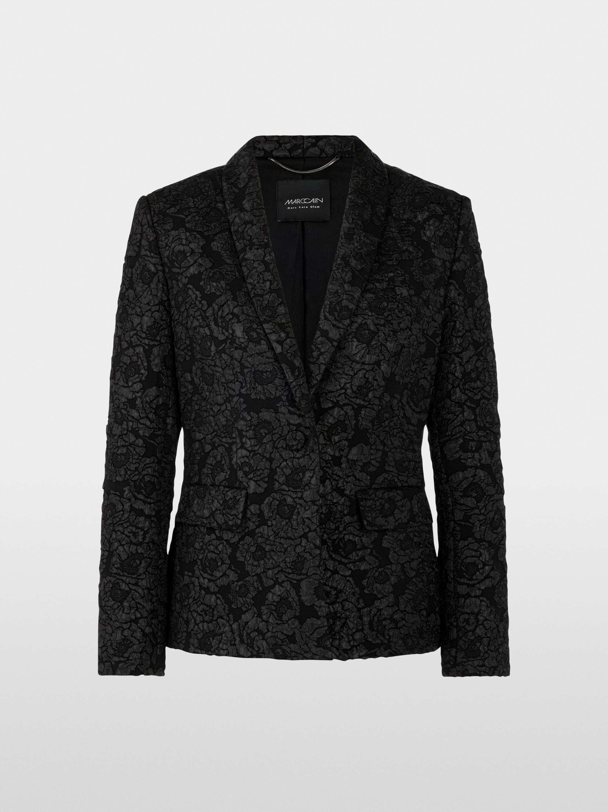 Blazer met bloemenmotief