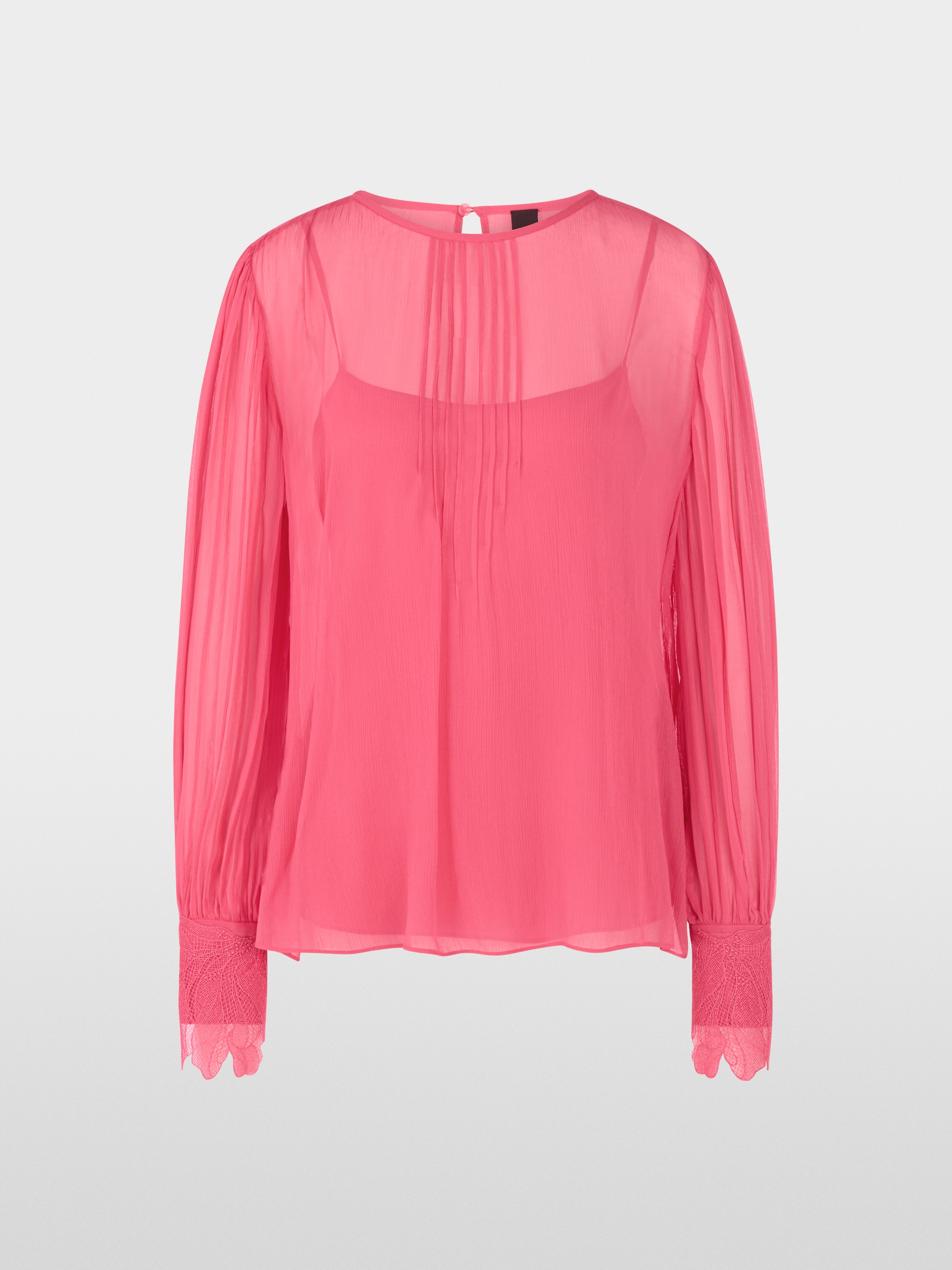 Bluse aus zartem Viskose-Crêpe