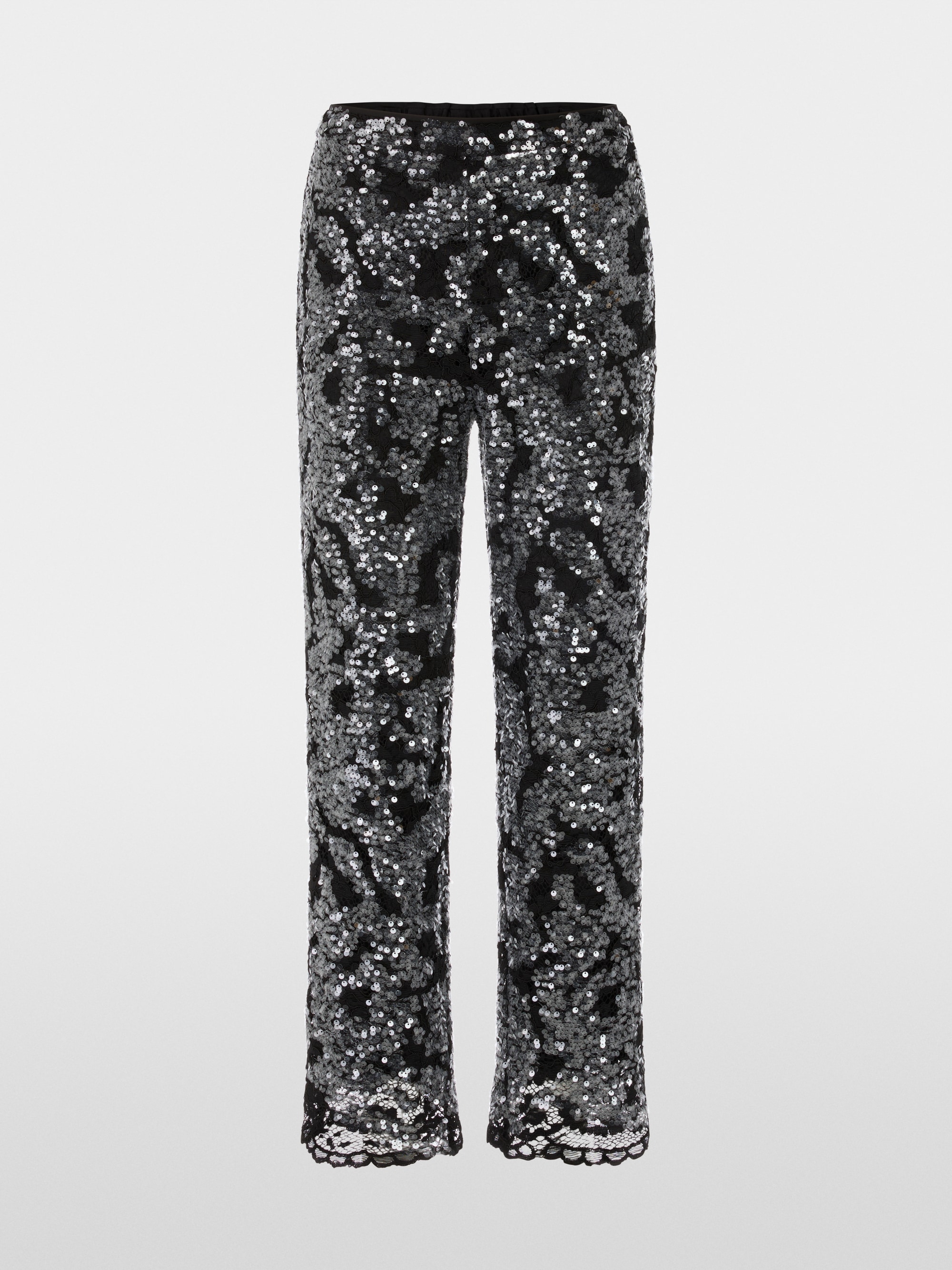 Broek FRIA met pailletten en kant