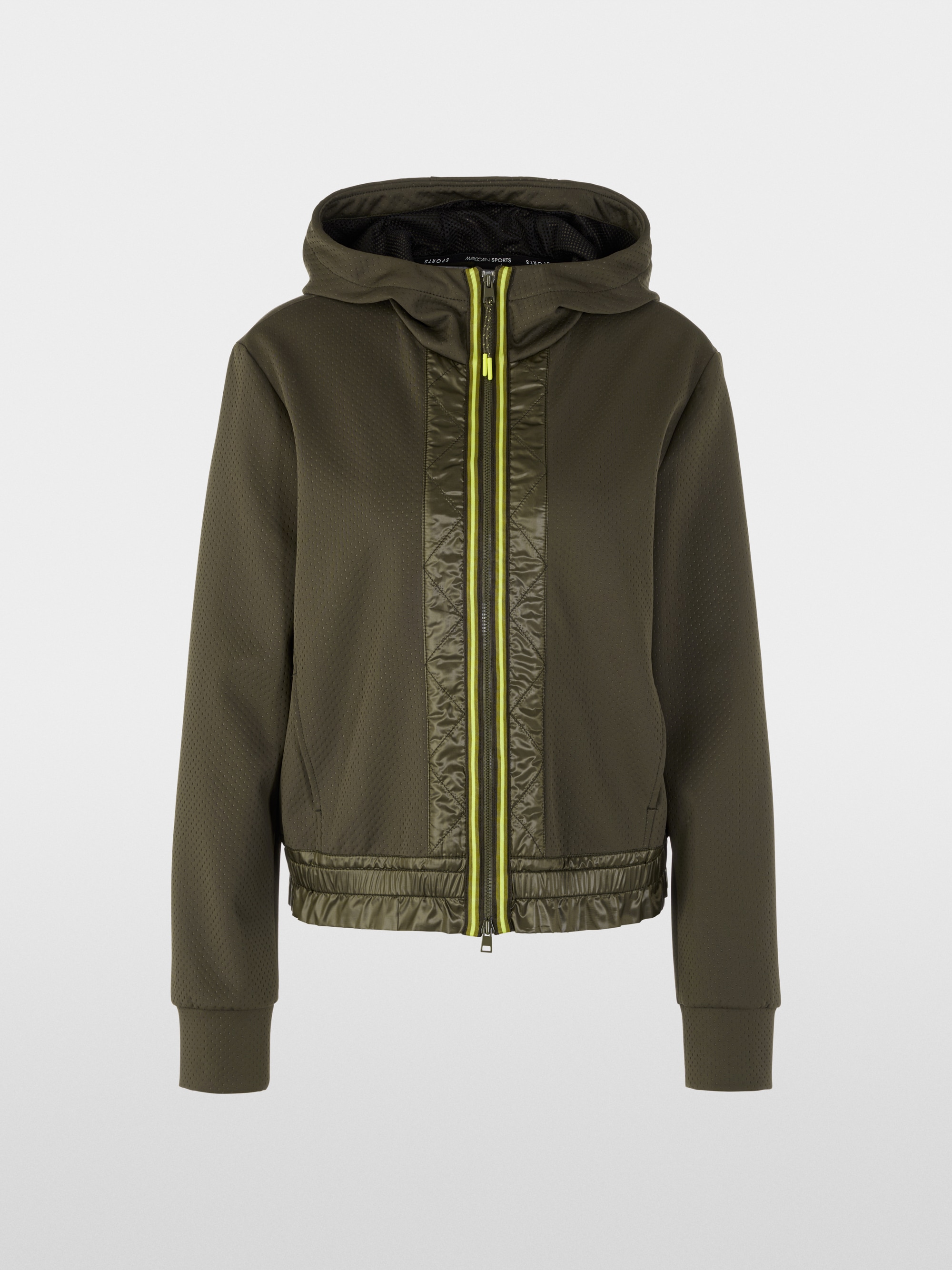 Veste sportive à rayures contrastées