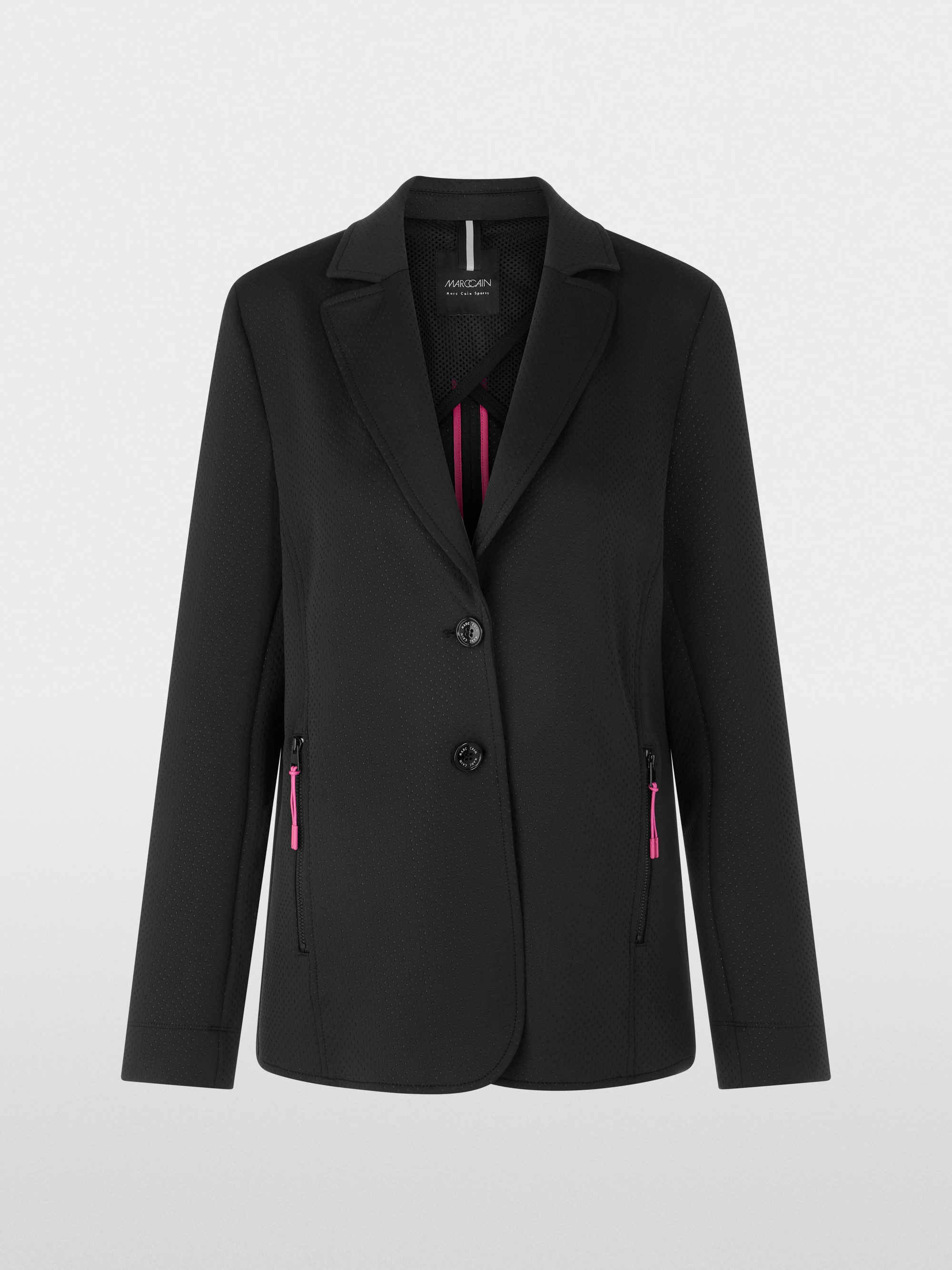 Blazer sportif effet résille