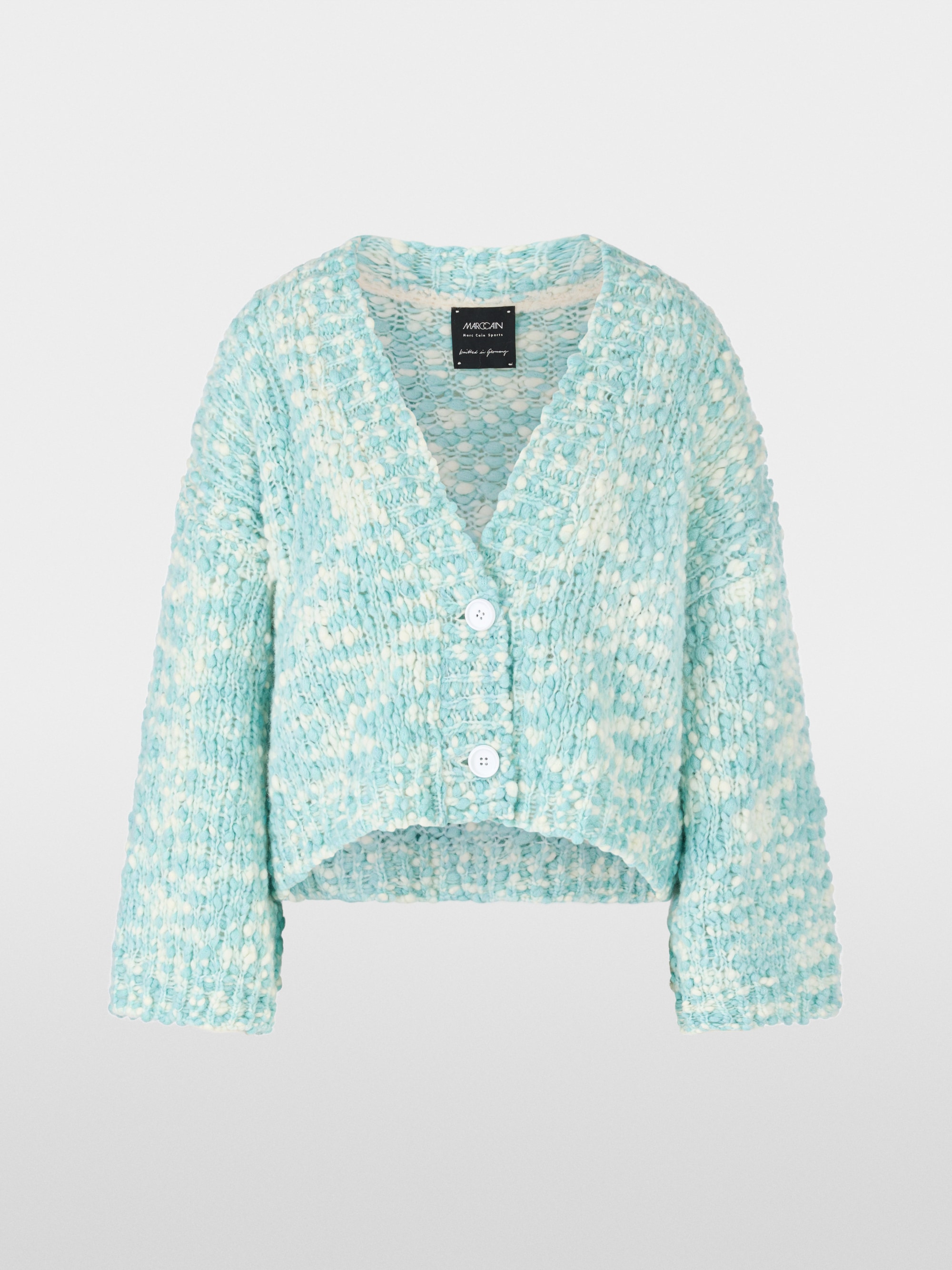 Knitted in Germany chunky cardigan