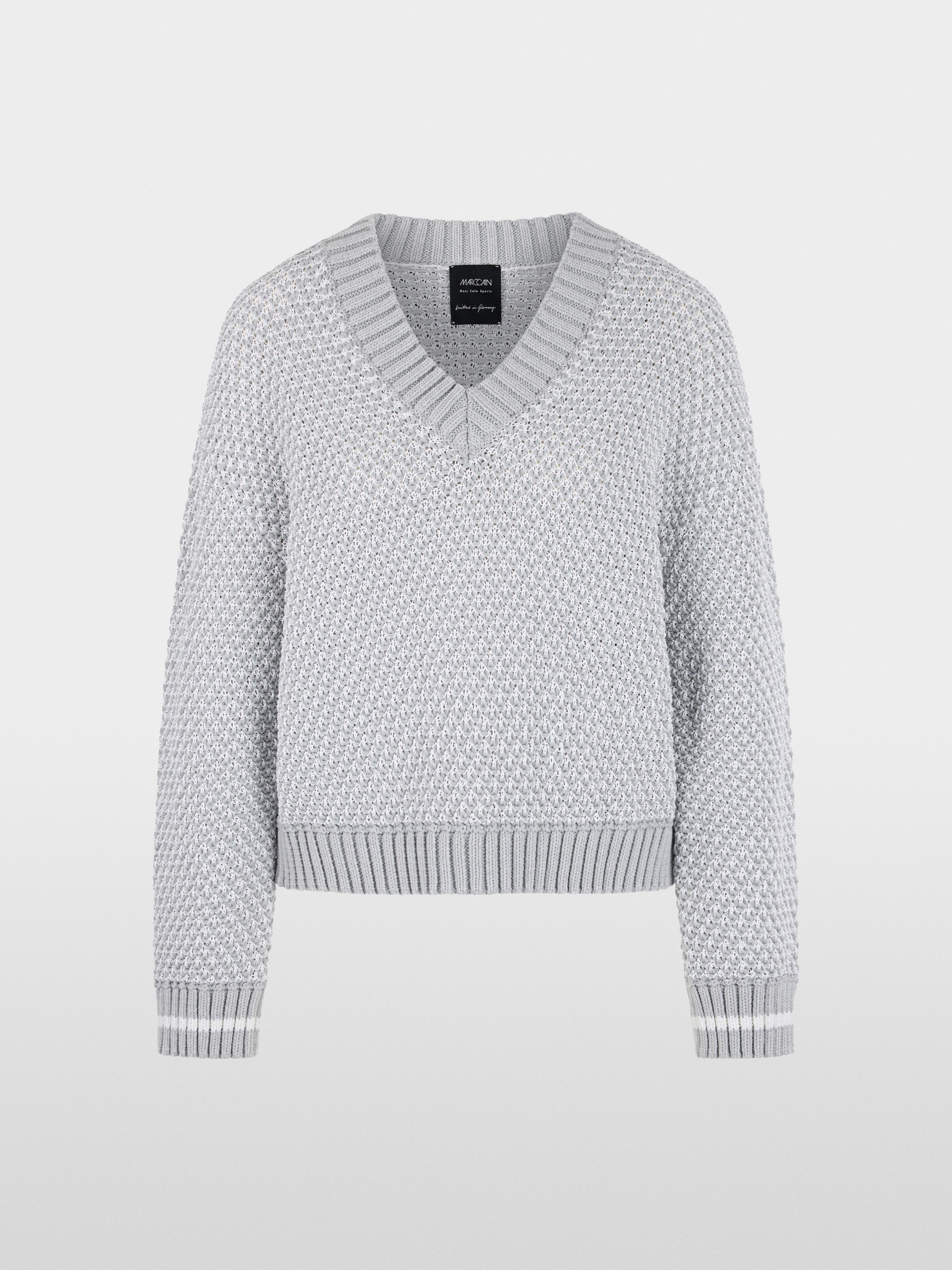 Knitted in Germany short jumper