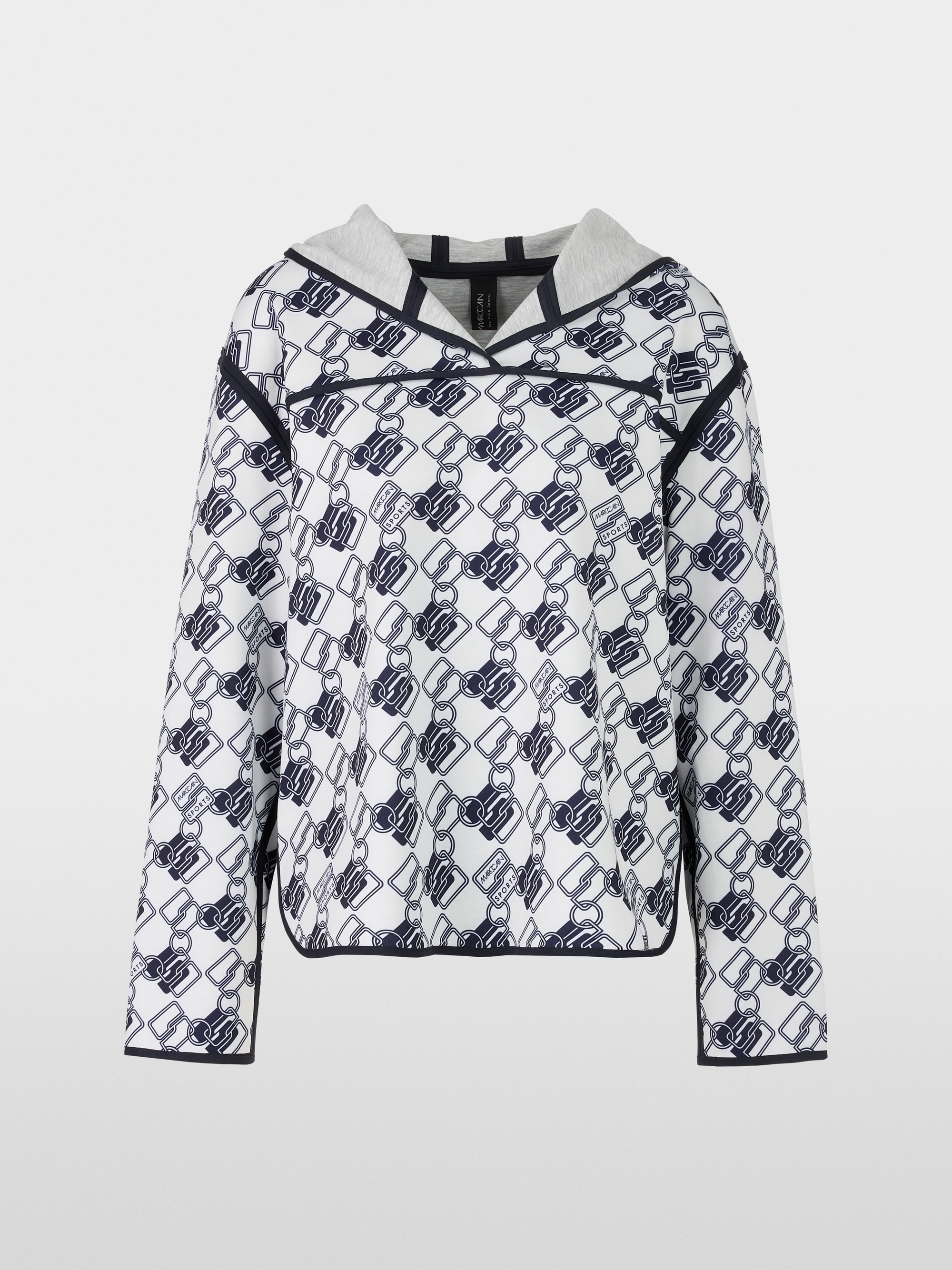 Sweat-shirt réversible au design cube