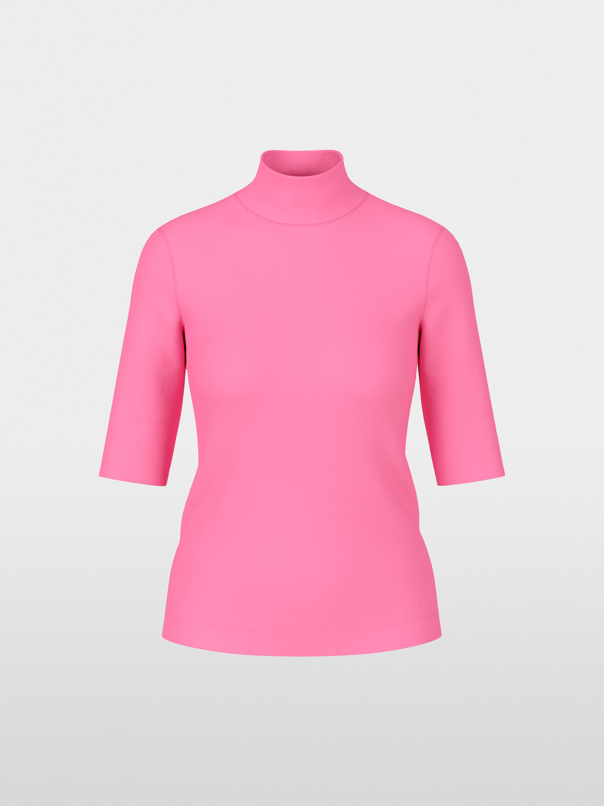 Basic-Shirt aus Baumwollstretch