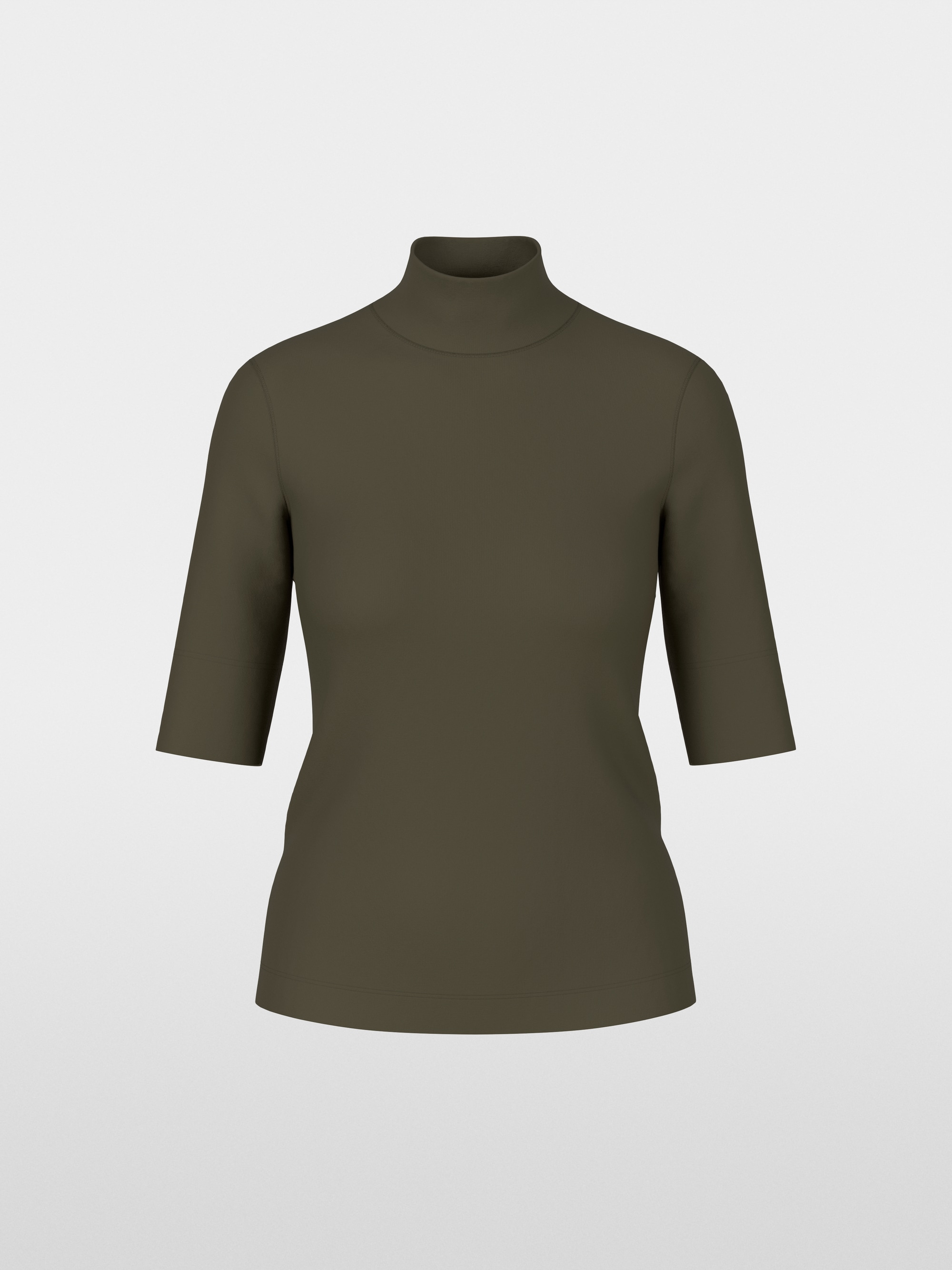 T-shirt basique en coton stretch
