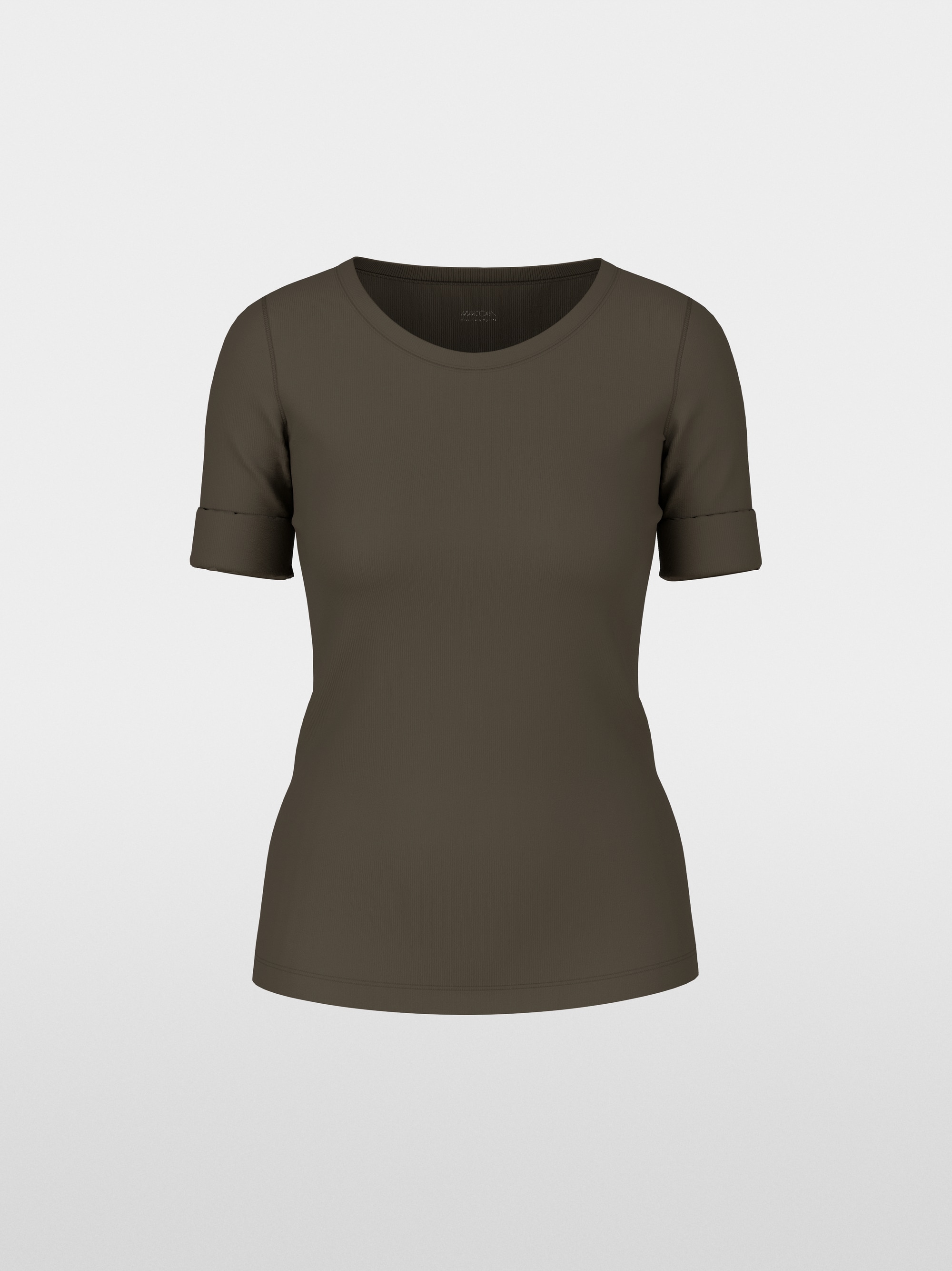 Basic shirt van stretchkatoen