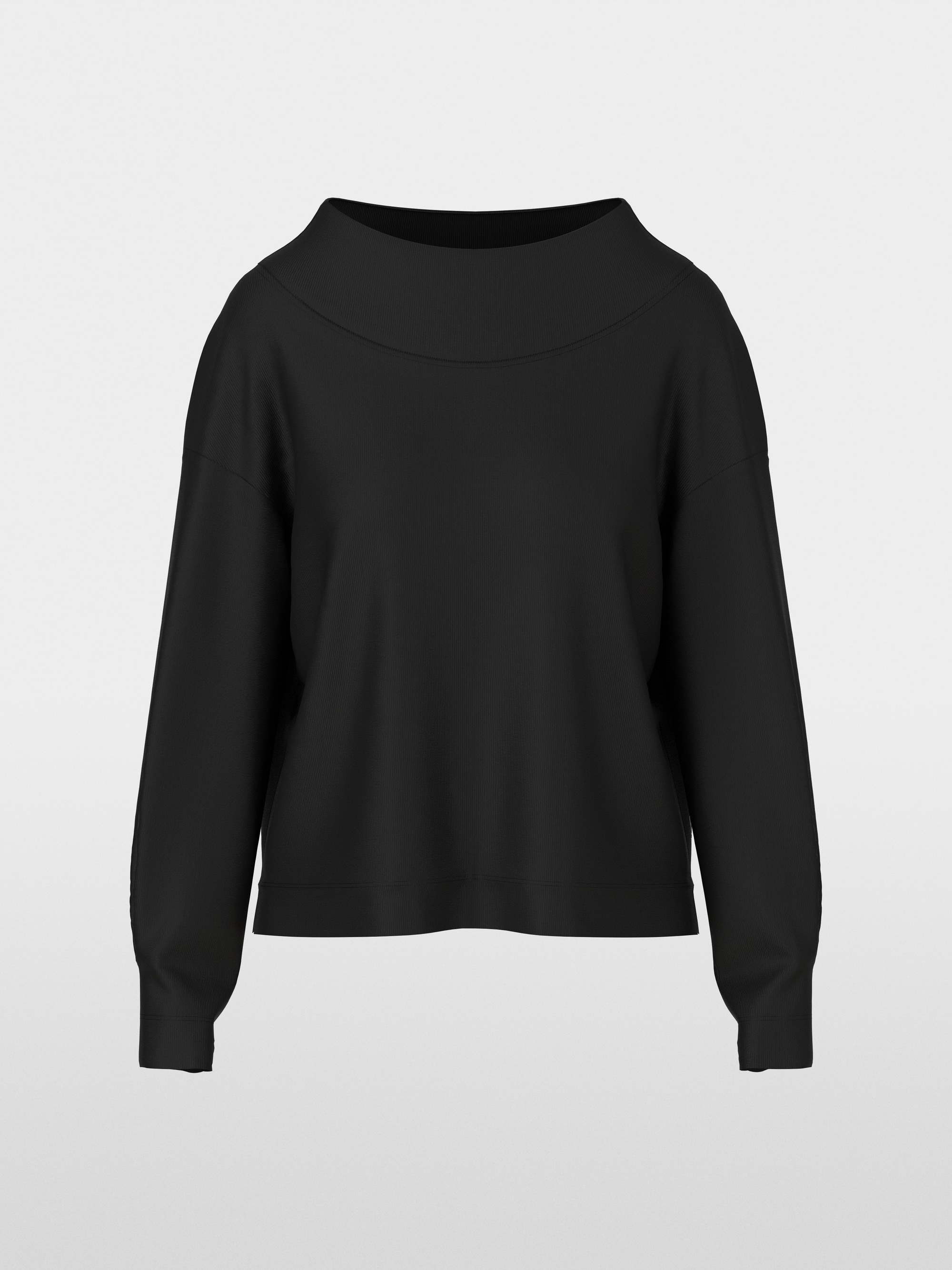 Langarmshirt mit U-Boot-Ausschnitt