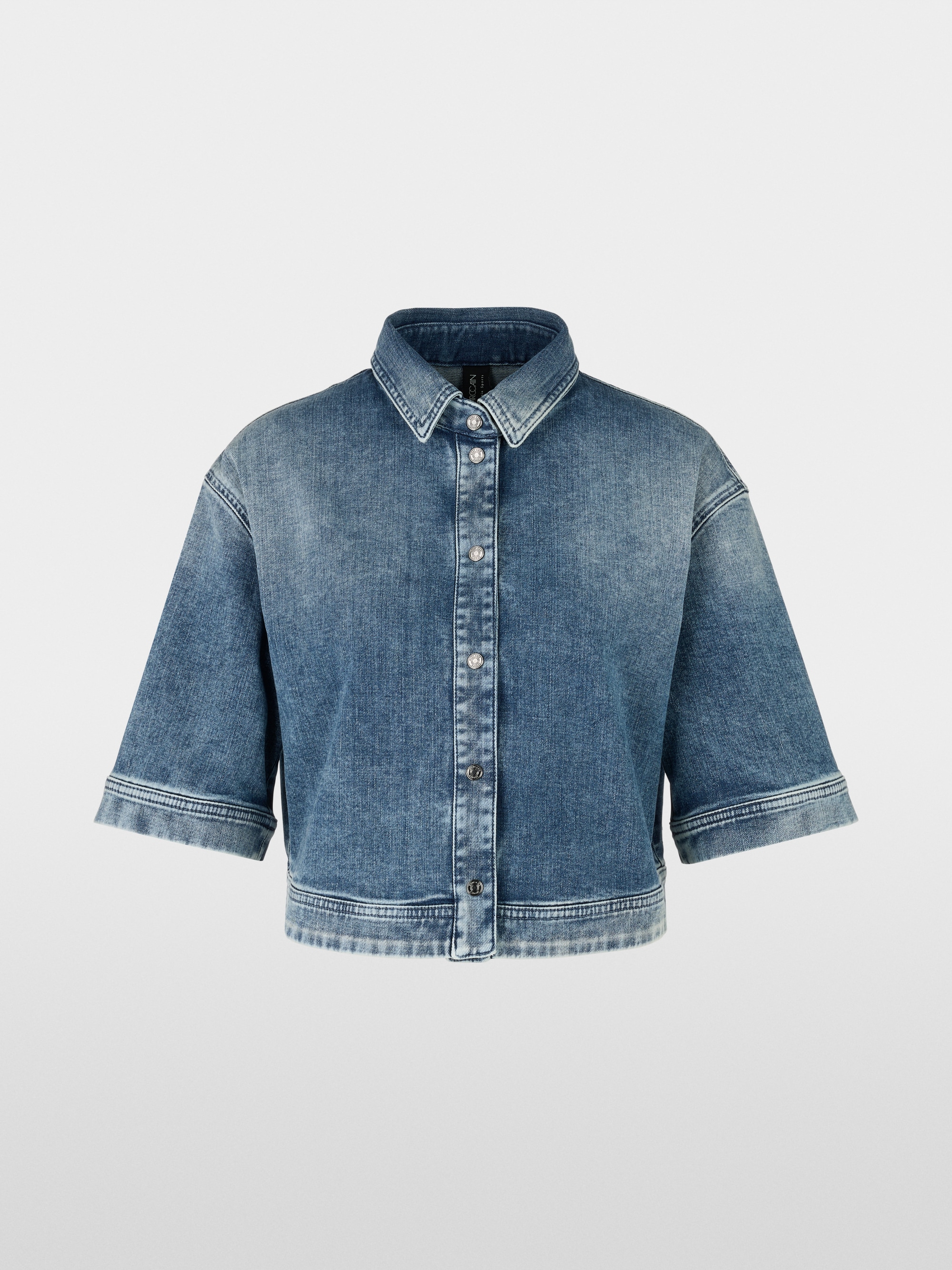 Jeansbluse "Rethink Together"