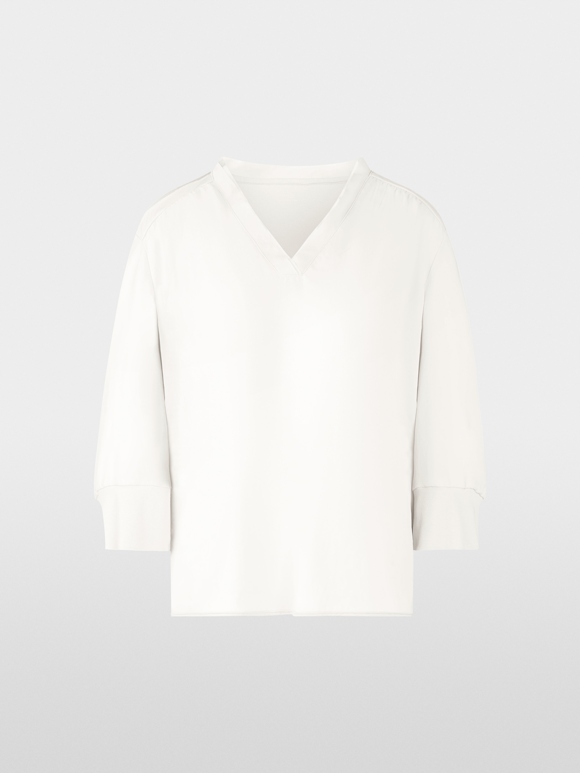 Blusenshirt aus Materialmix