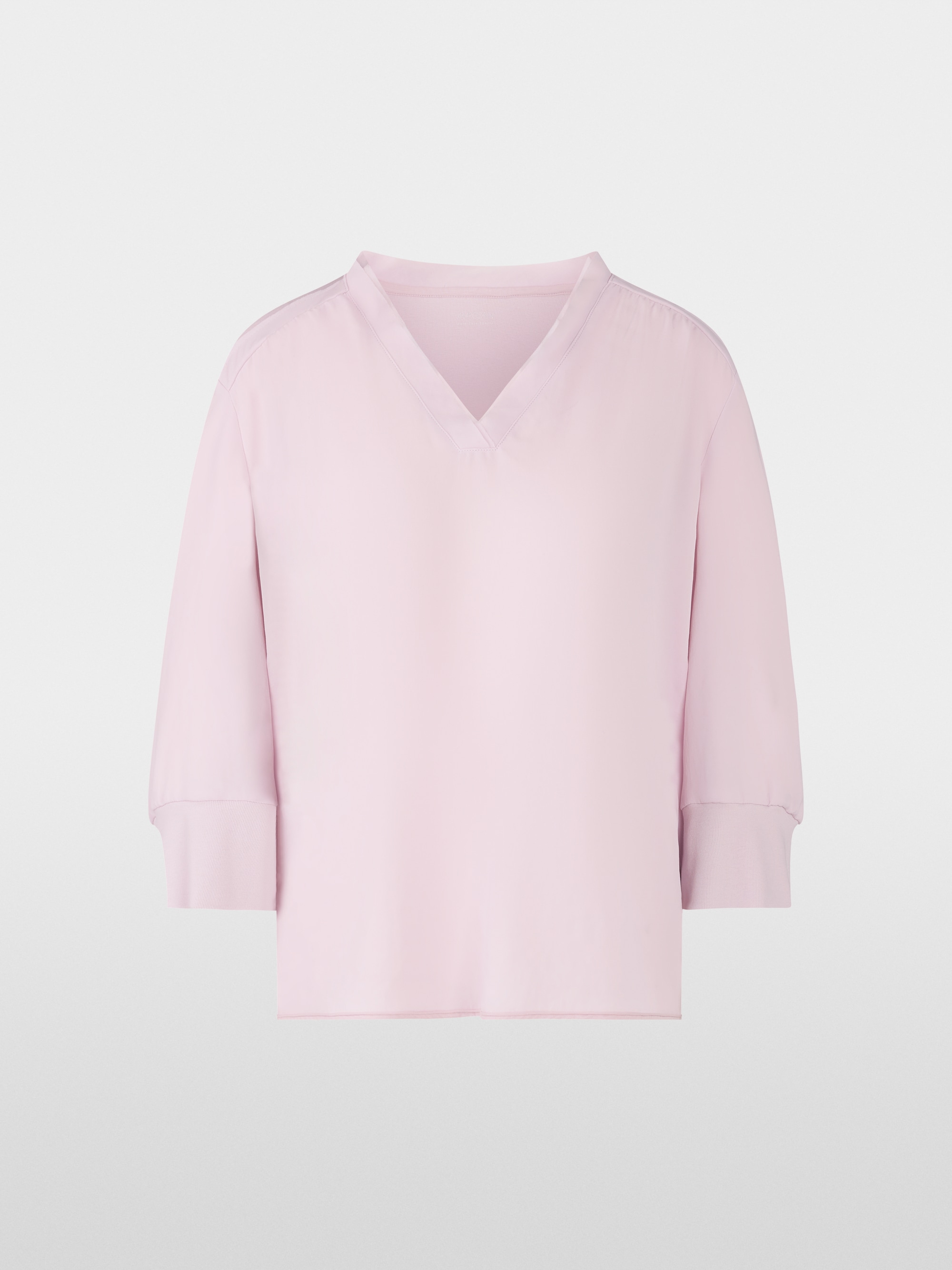 Blusenshirt aus Materialmix