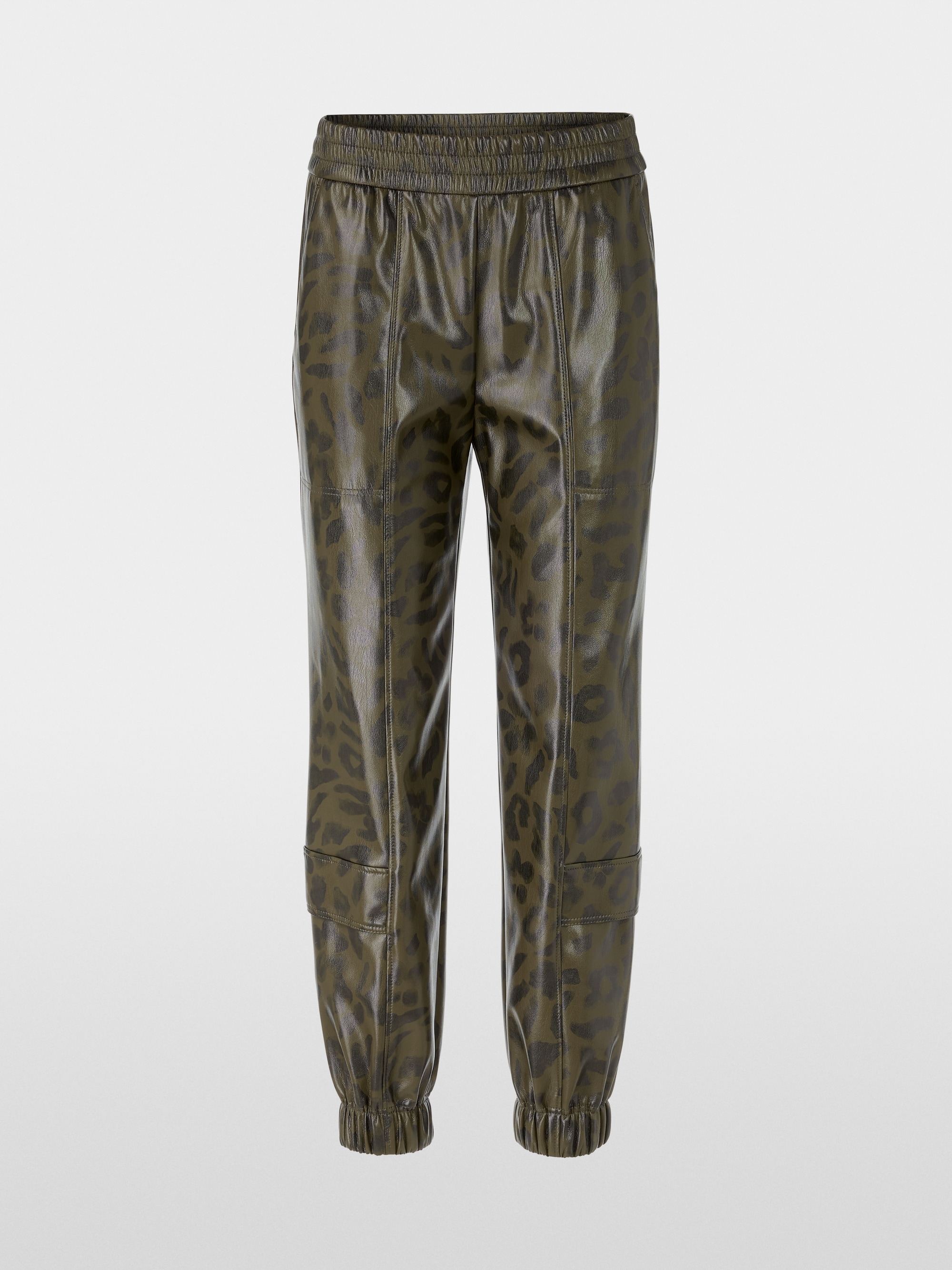 Pantalon en similicuir léopard ROYE