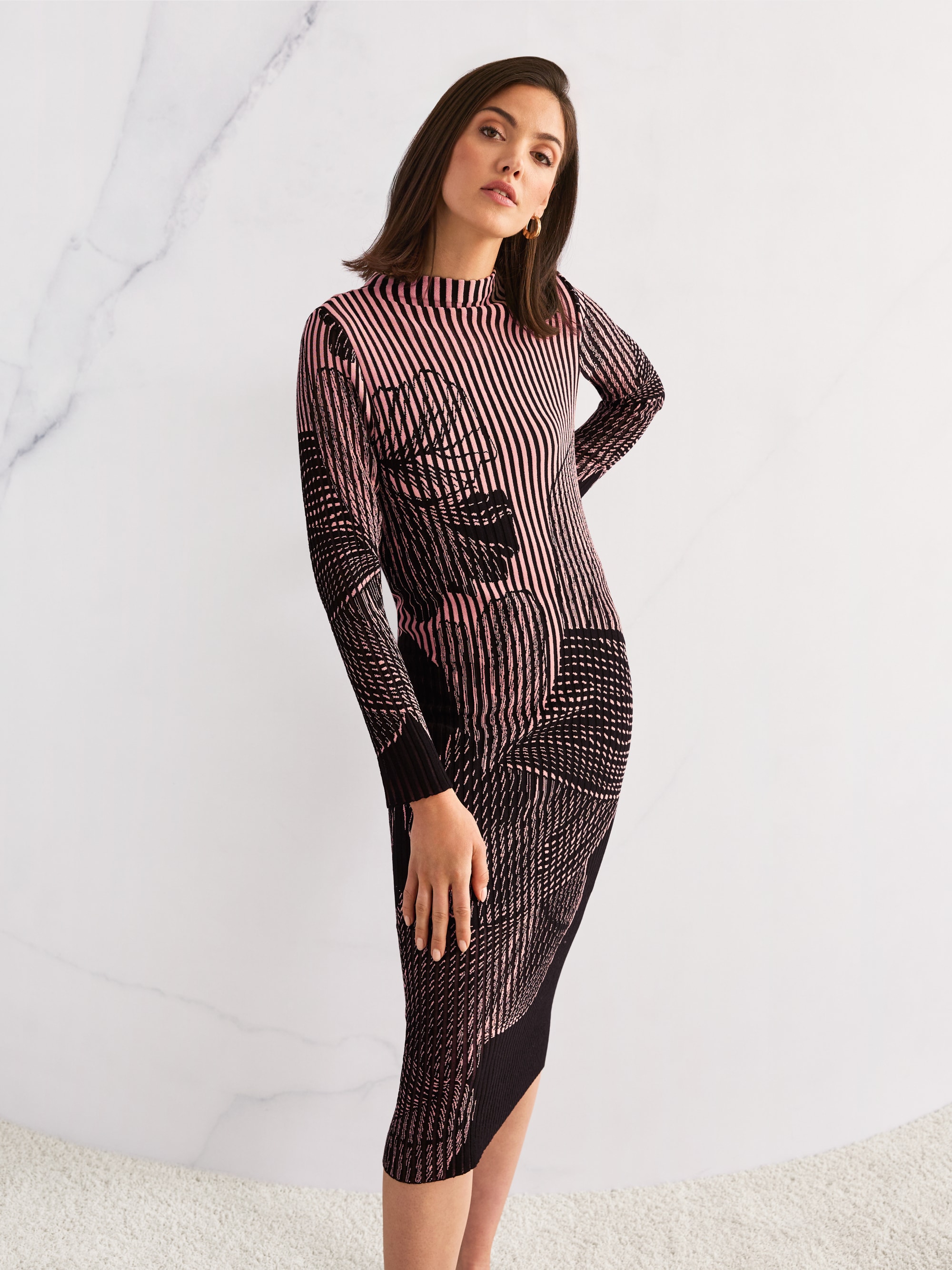 ‘Rethink Together’ knitted dress
