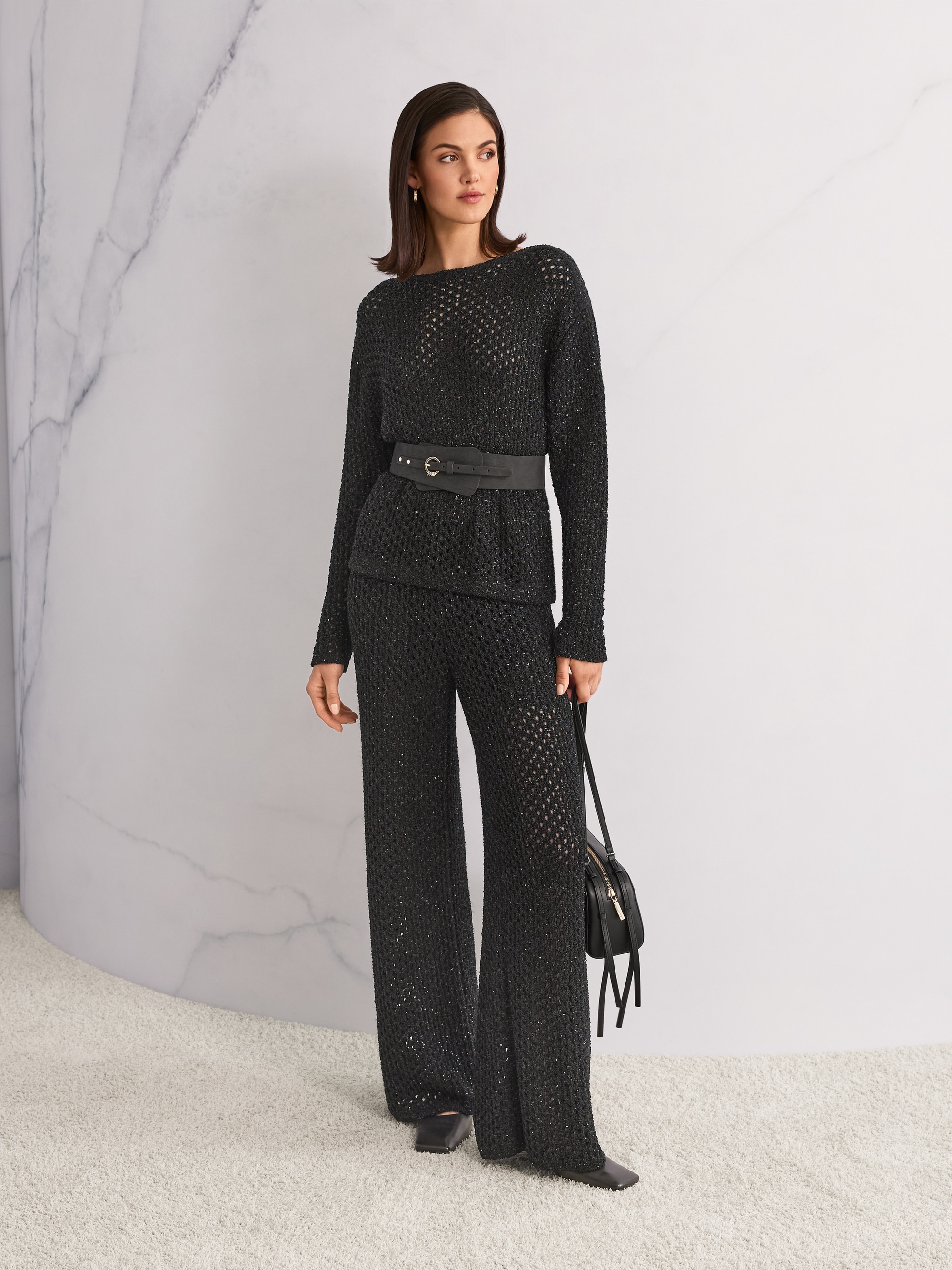 Pull en maille « Knitted in Germany »