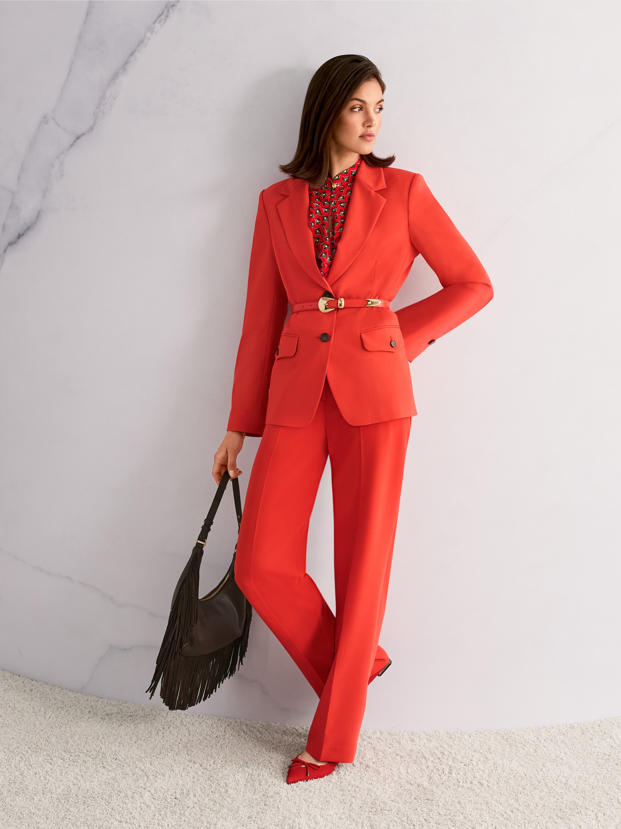 Chemisier fluide « Rethink Together »