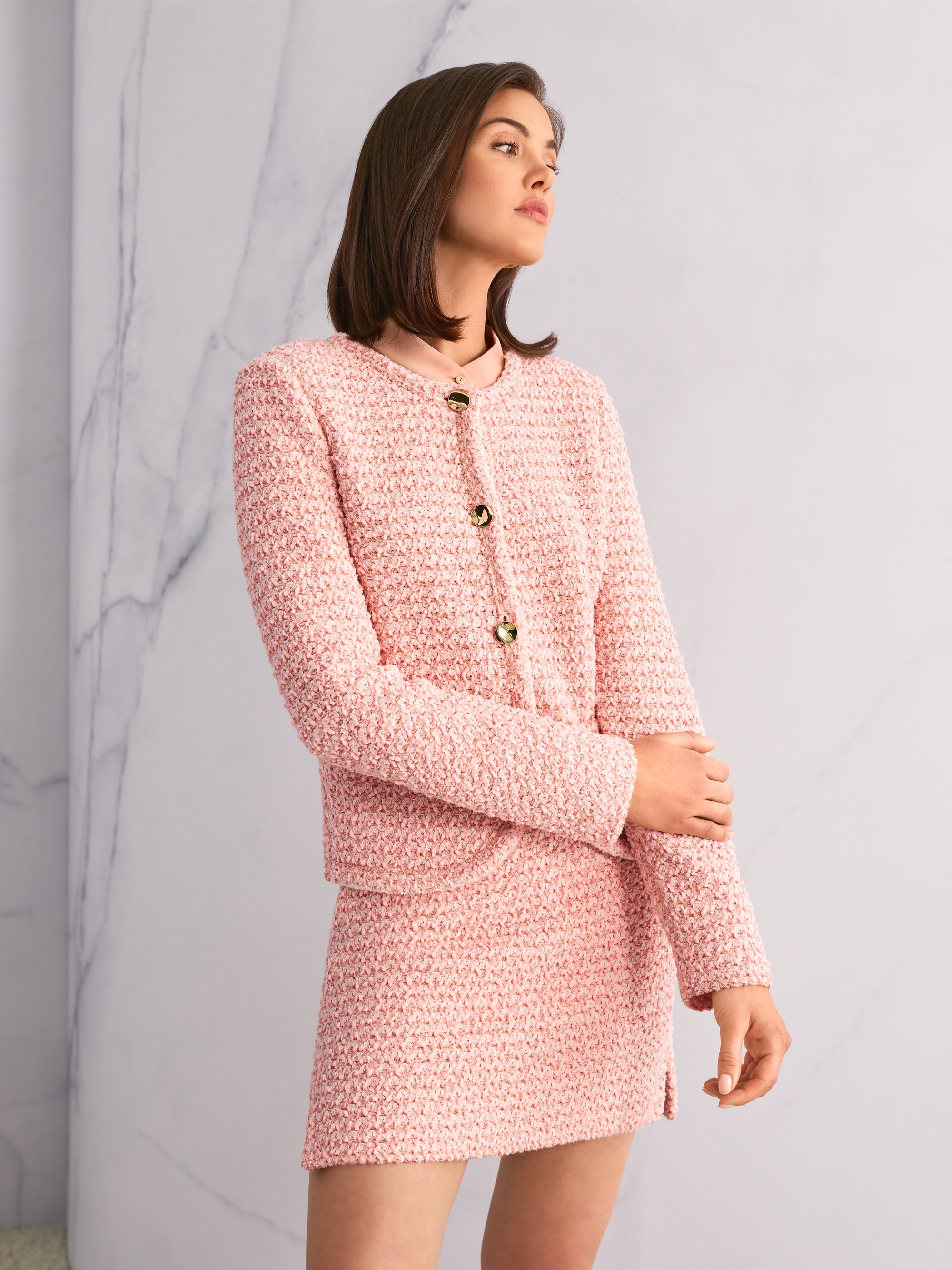 ‘Knitted in Germany’ mini skirt