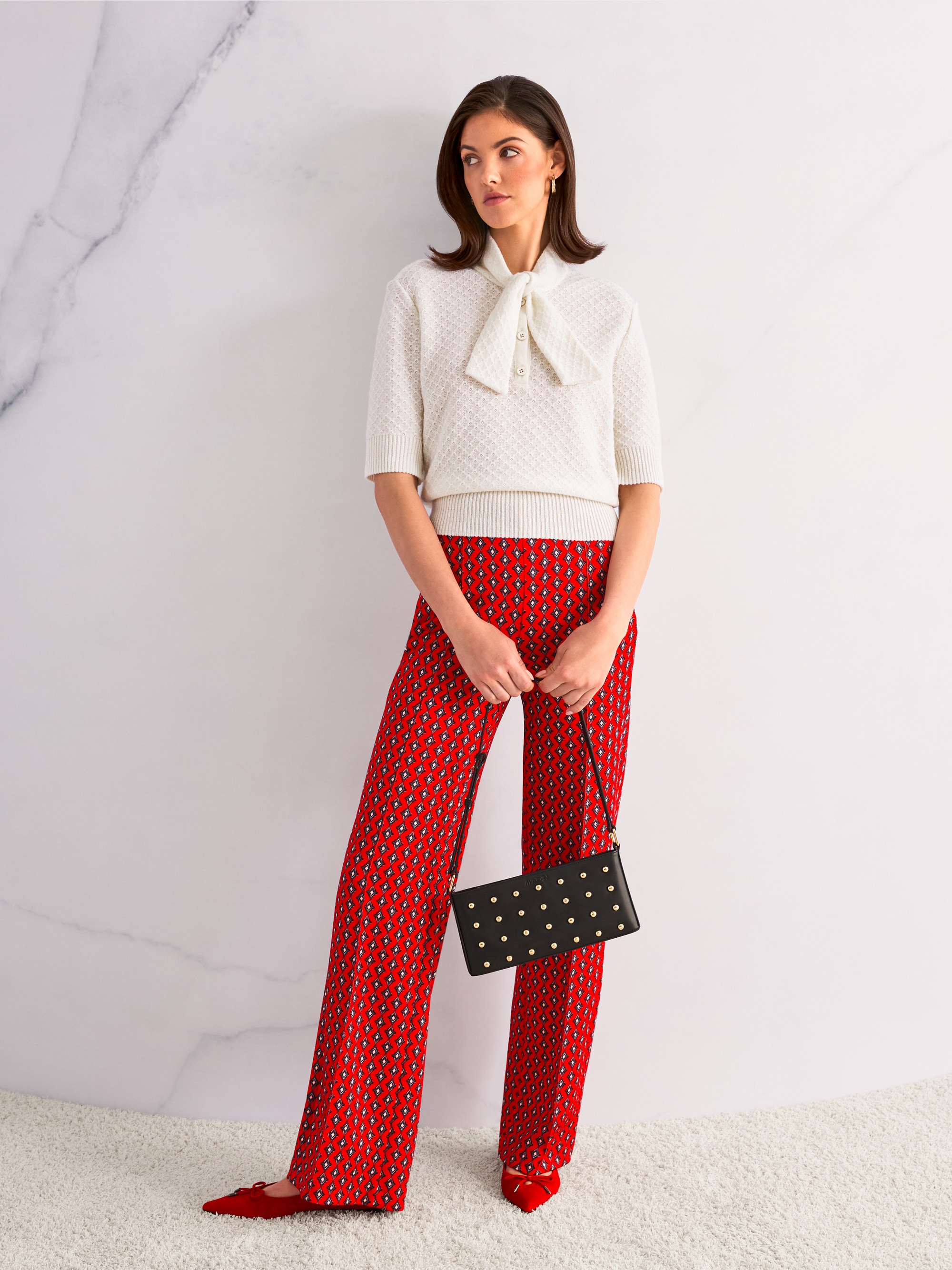 Schlupfhose WINDER mit High Waist