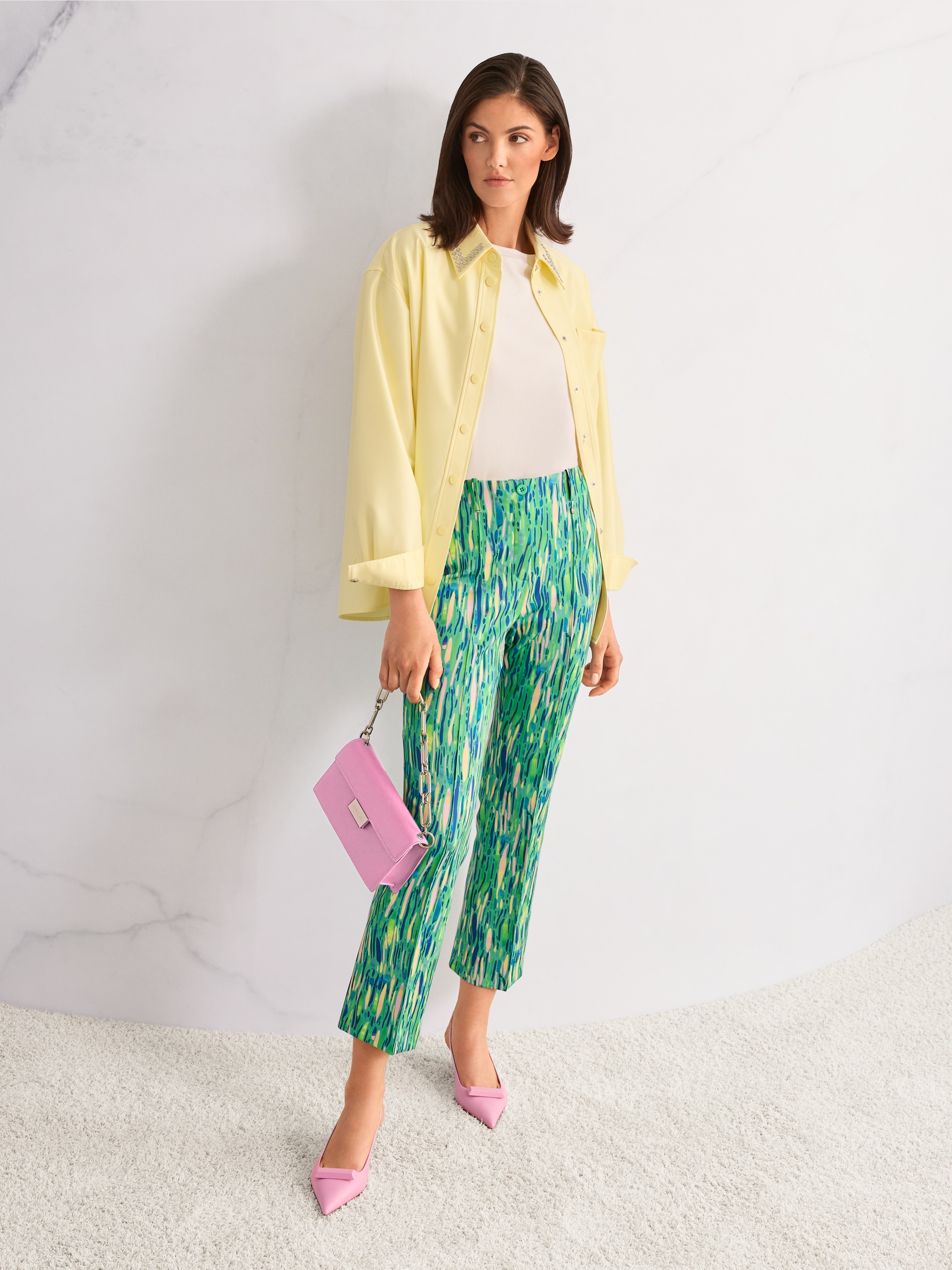 FORLI scuba jersey trousers