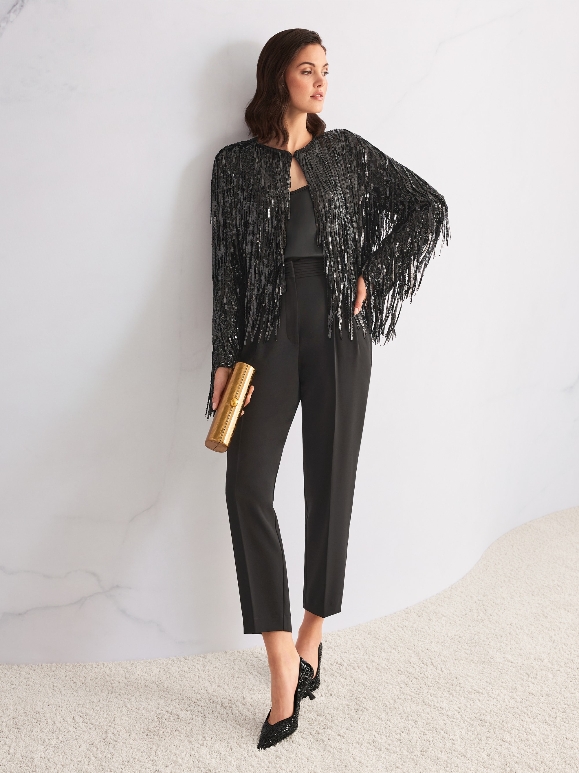 FAQUS high waist trousers