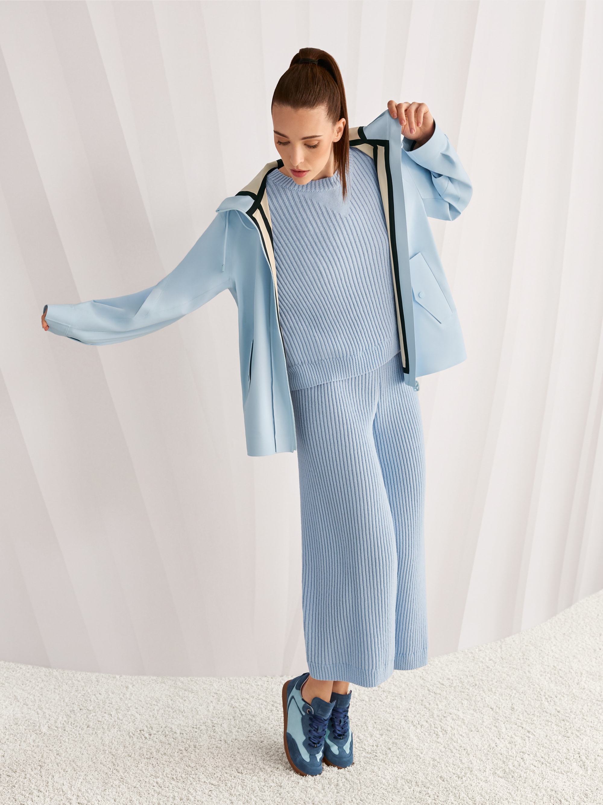 ‘Knitted in Germany’ chunky knit jumper