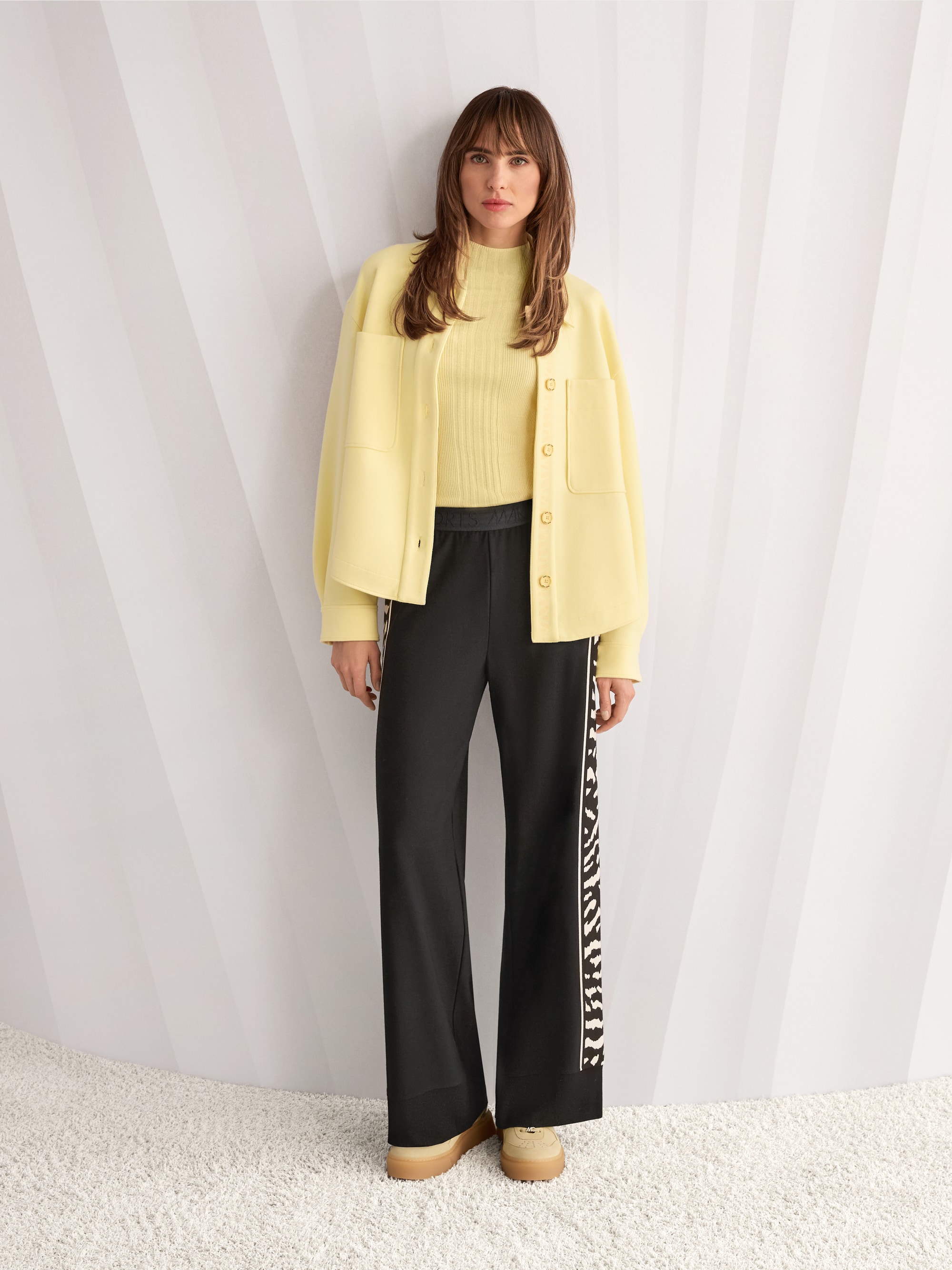 Pull en maille côtelée « Rethink Together »