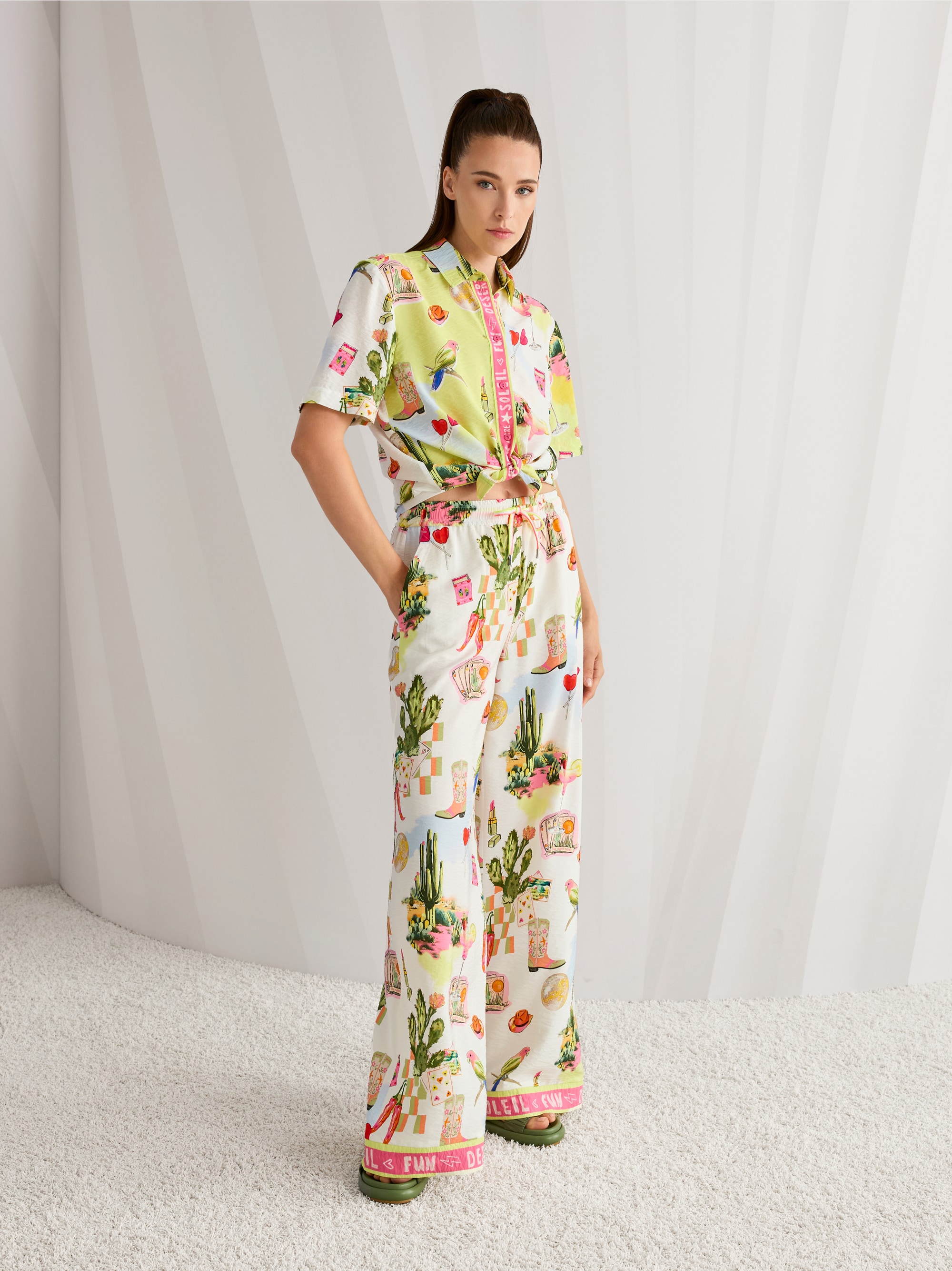 Chemisier style chemise « Rethink Together »