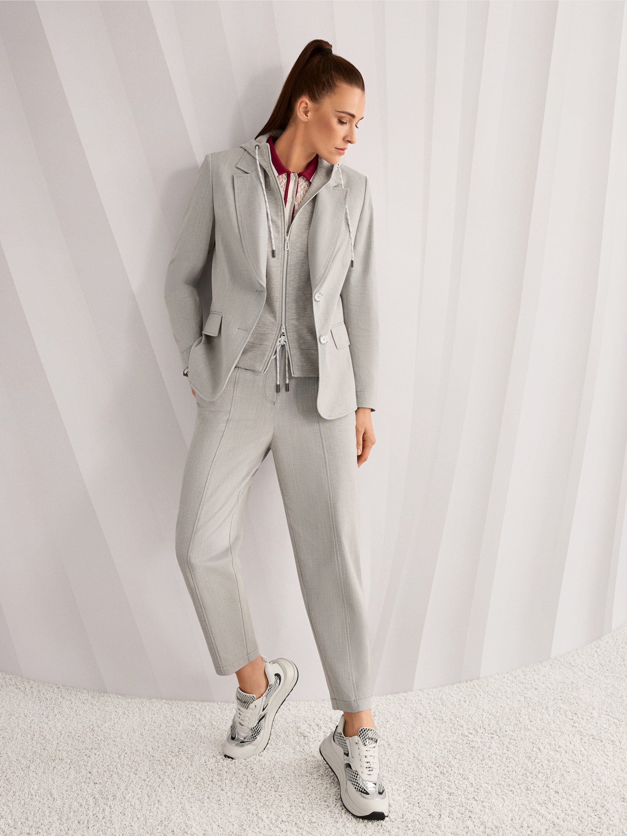 Polo shirt with lace