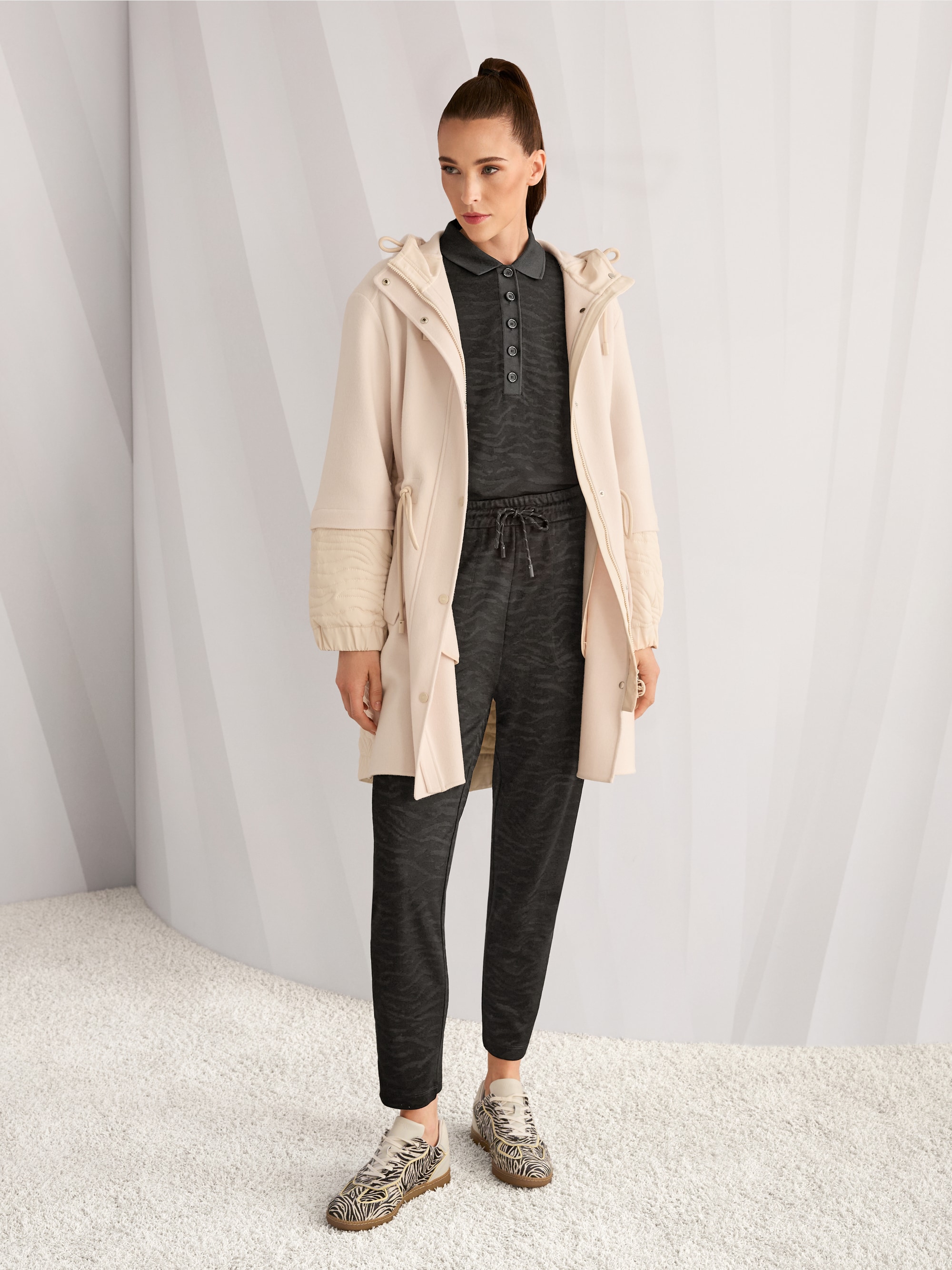 RHODOS trousers with jogging waistband