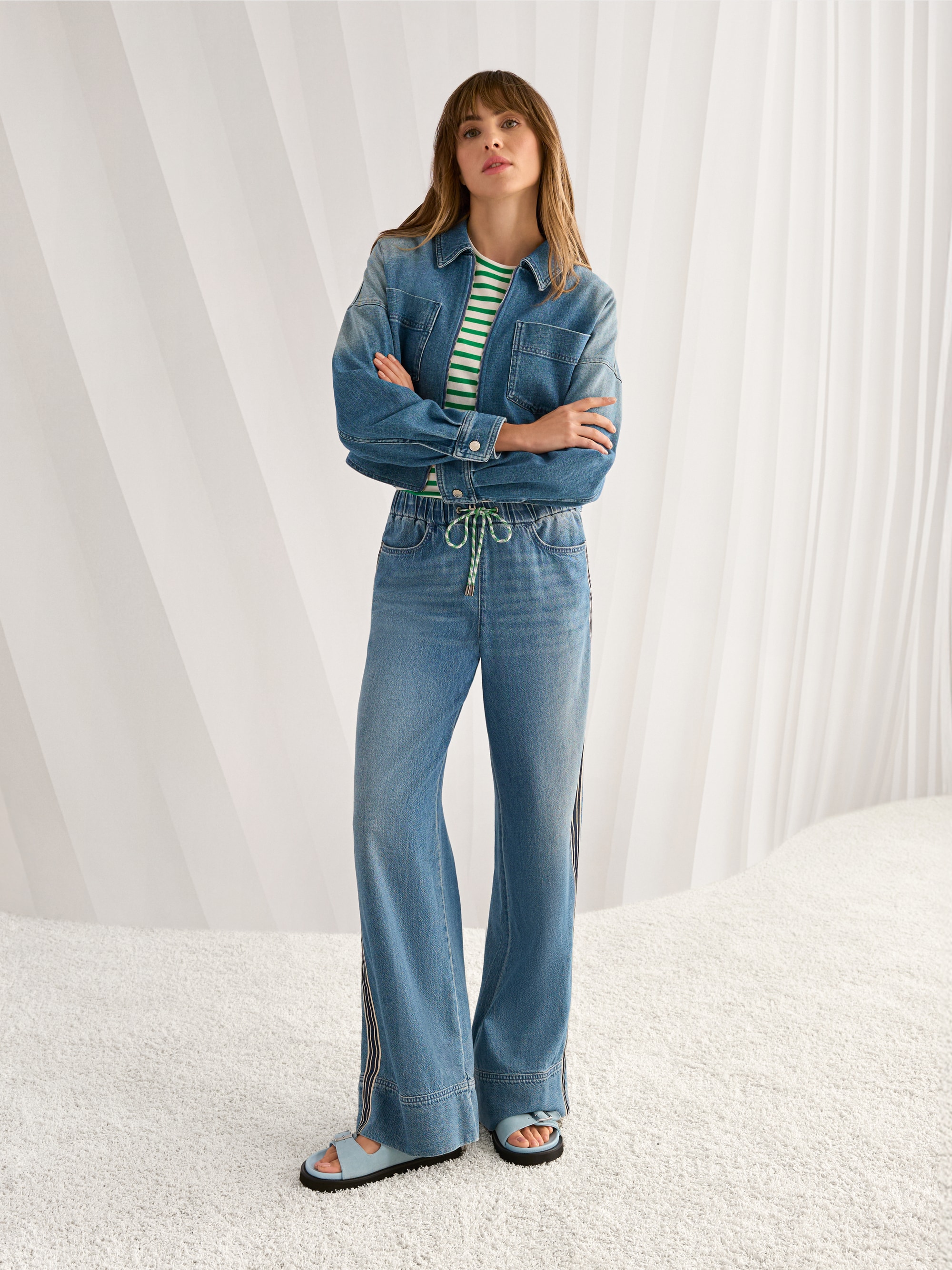 WELKOM wide cut jeans