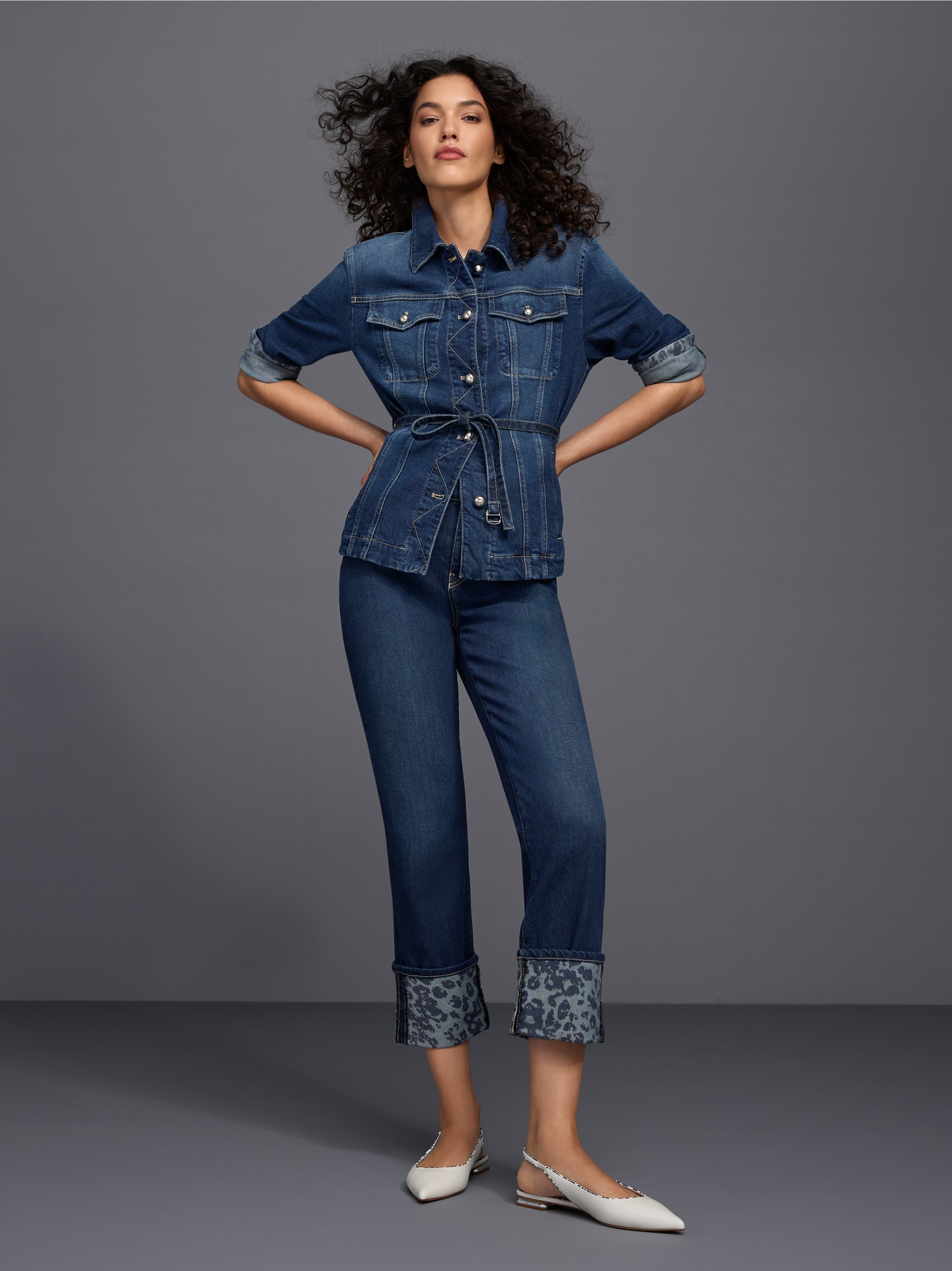 Veste en jean élégante