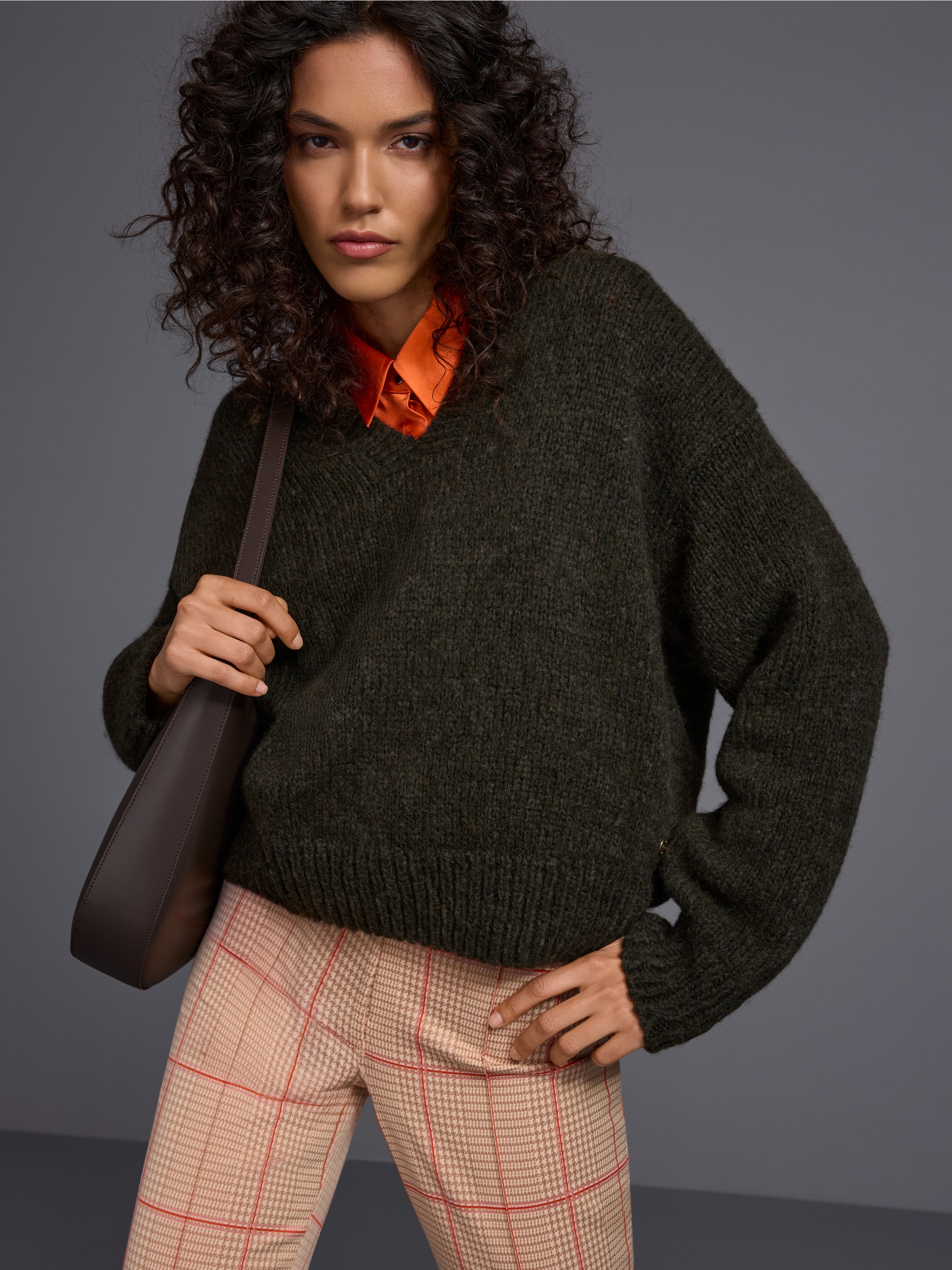 ‘Knitted in Germany’ chunky knit jumper