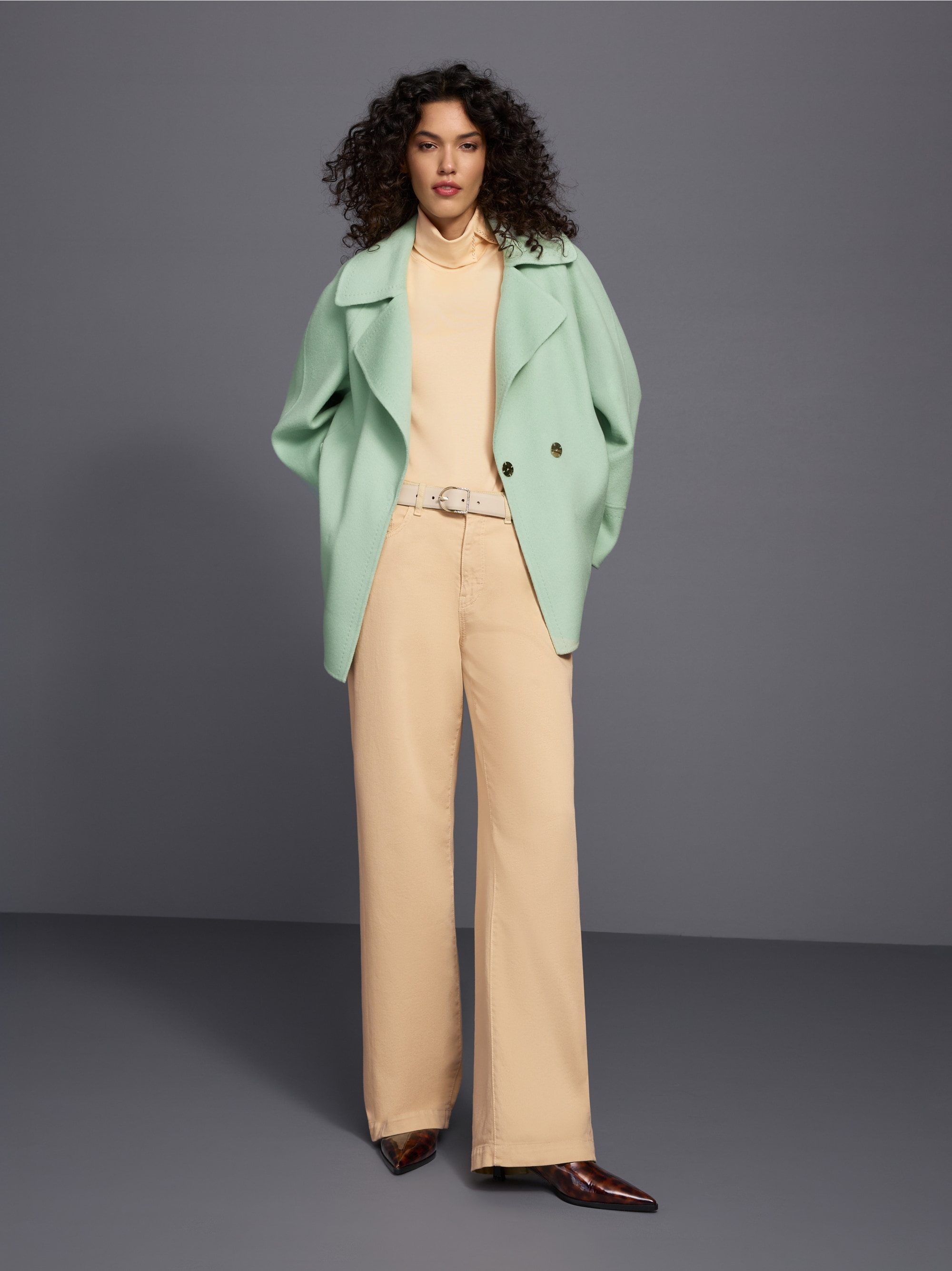 Stretch cotton shirt