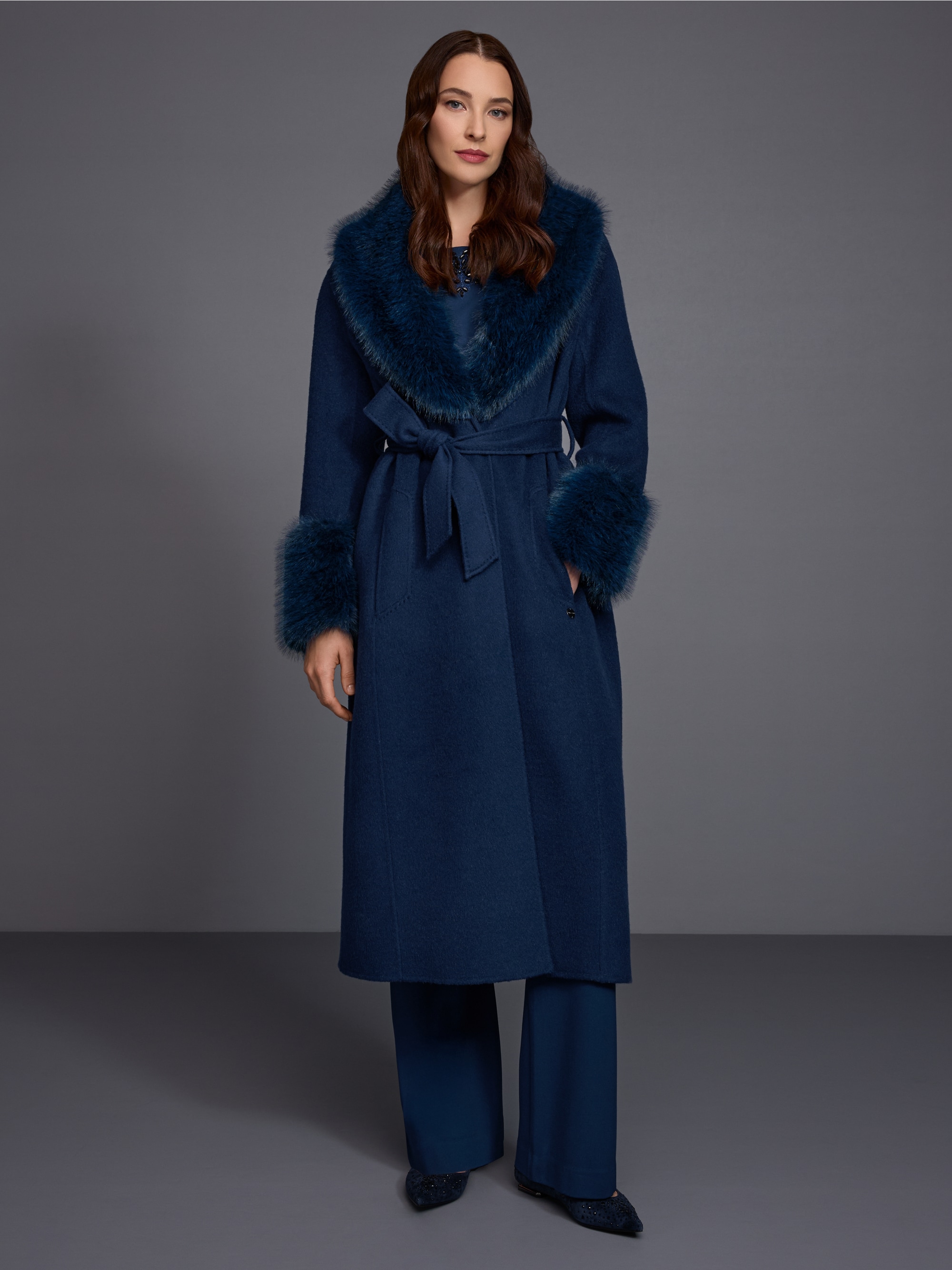 FUYU pull-on trousers with embellishment