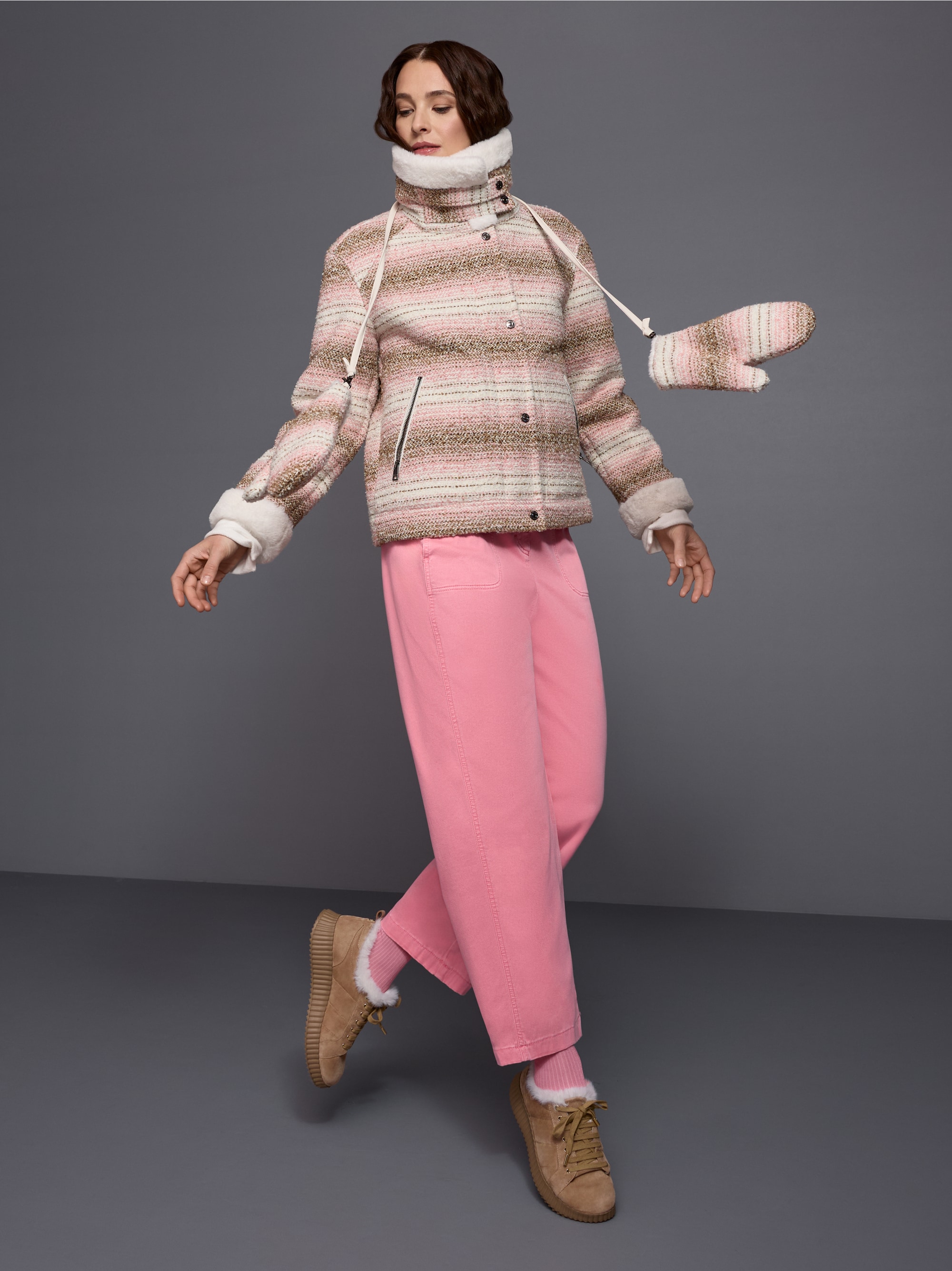 WOKHA wide fit trousers