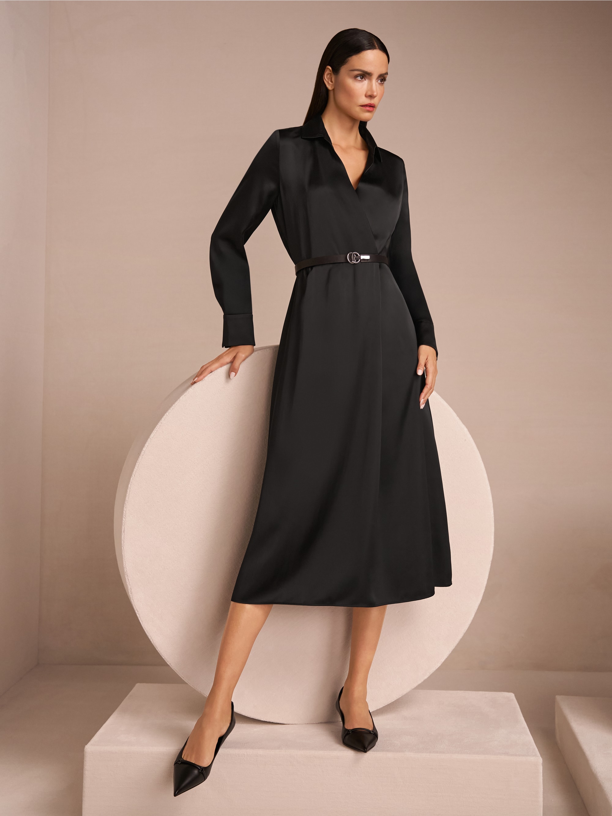 Dress in viscose mix
