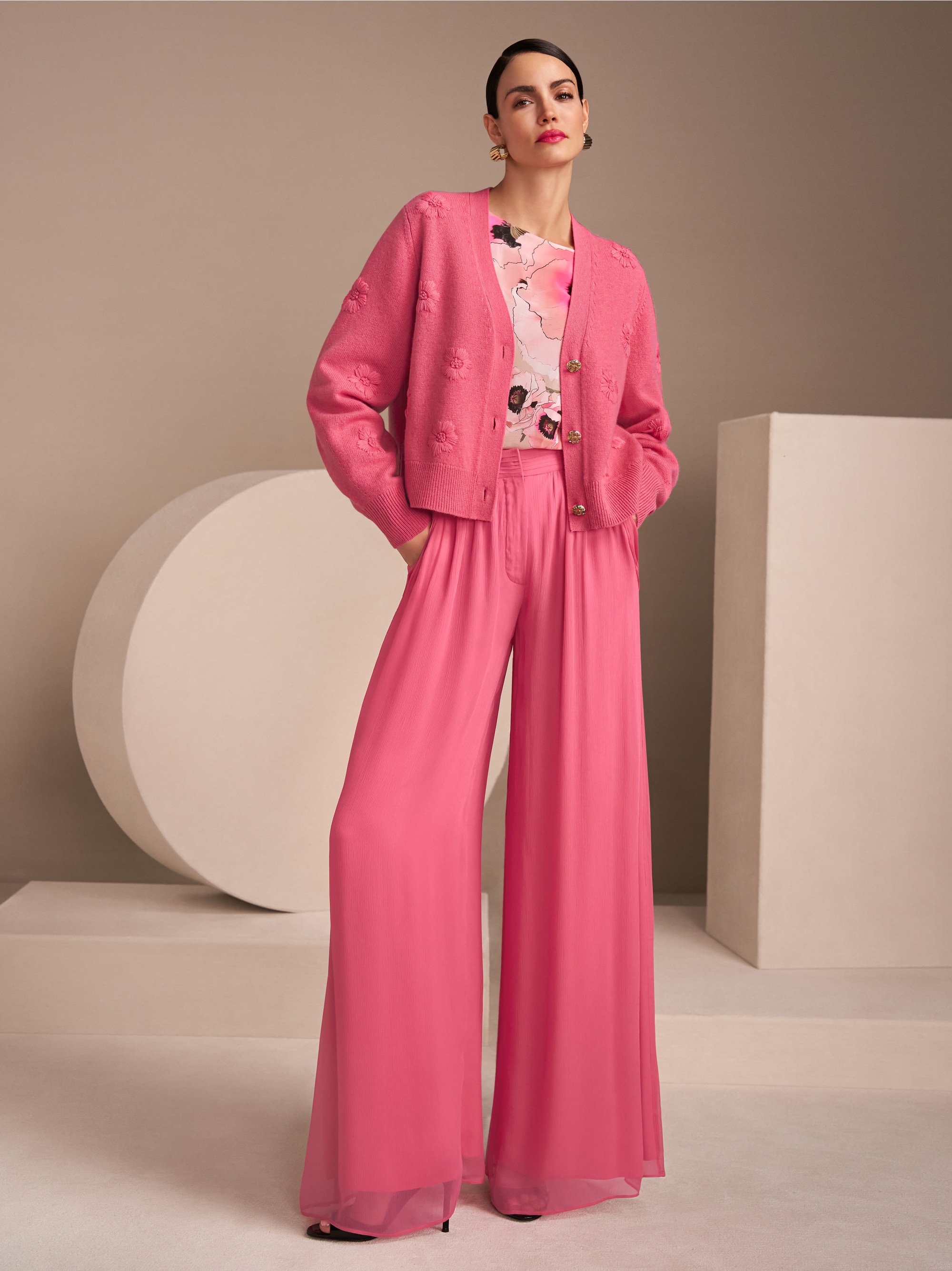Lockere Viskose-Bluse