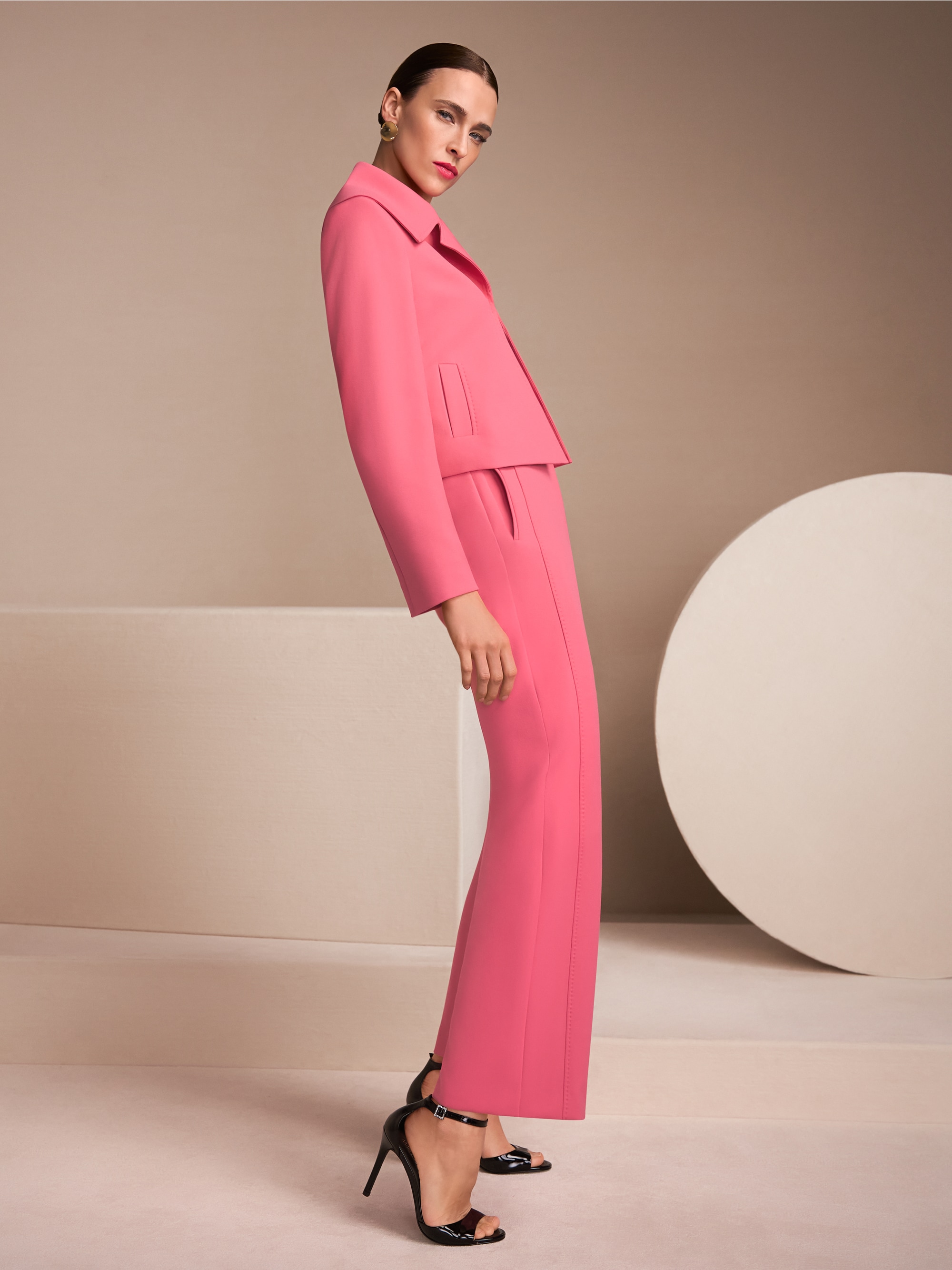 High-Waist Stoffhose FÉS